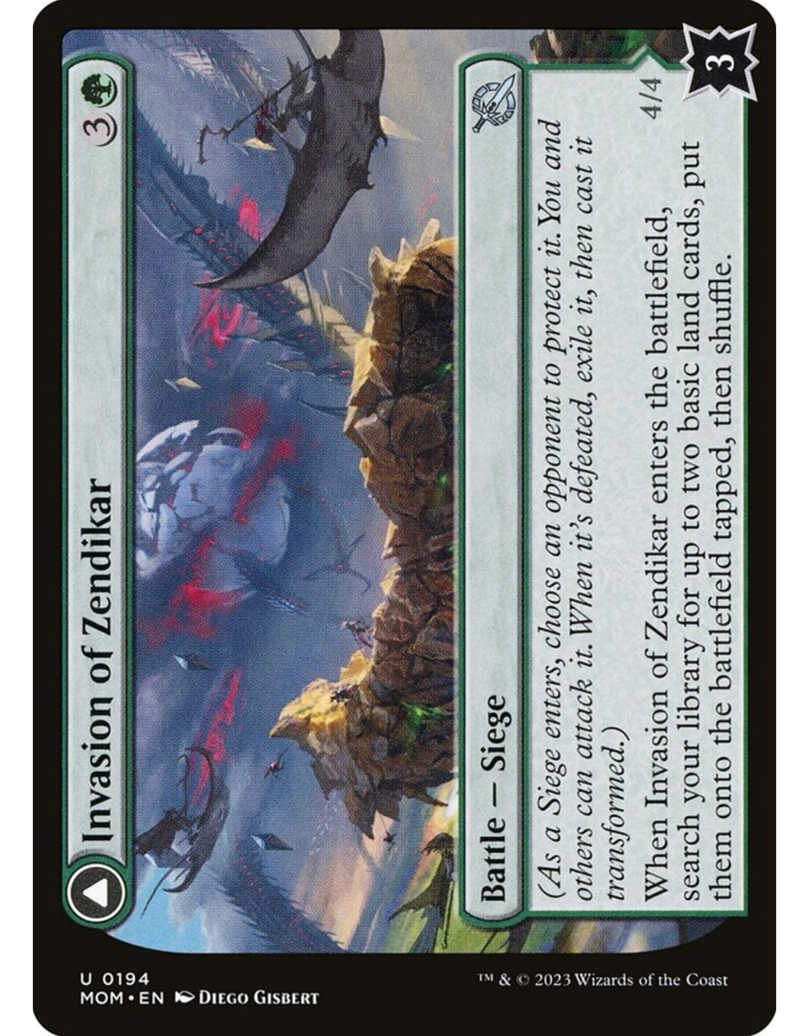 Invasion of Zendikar // Awakened Skyclave  (MOM)