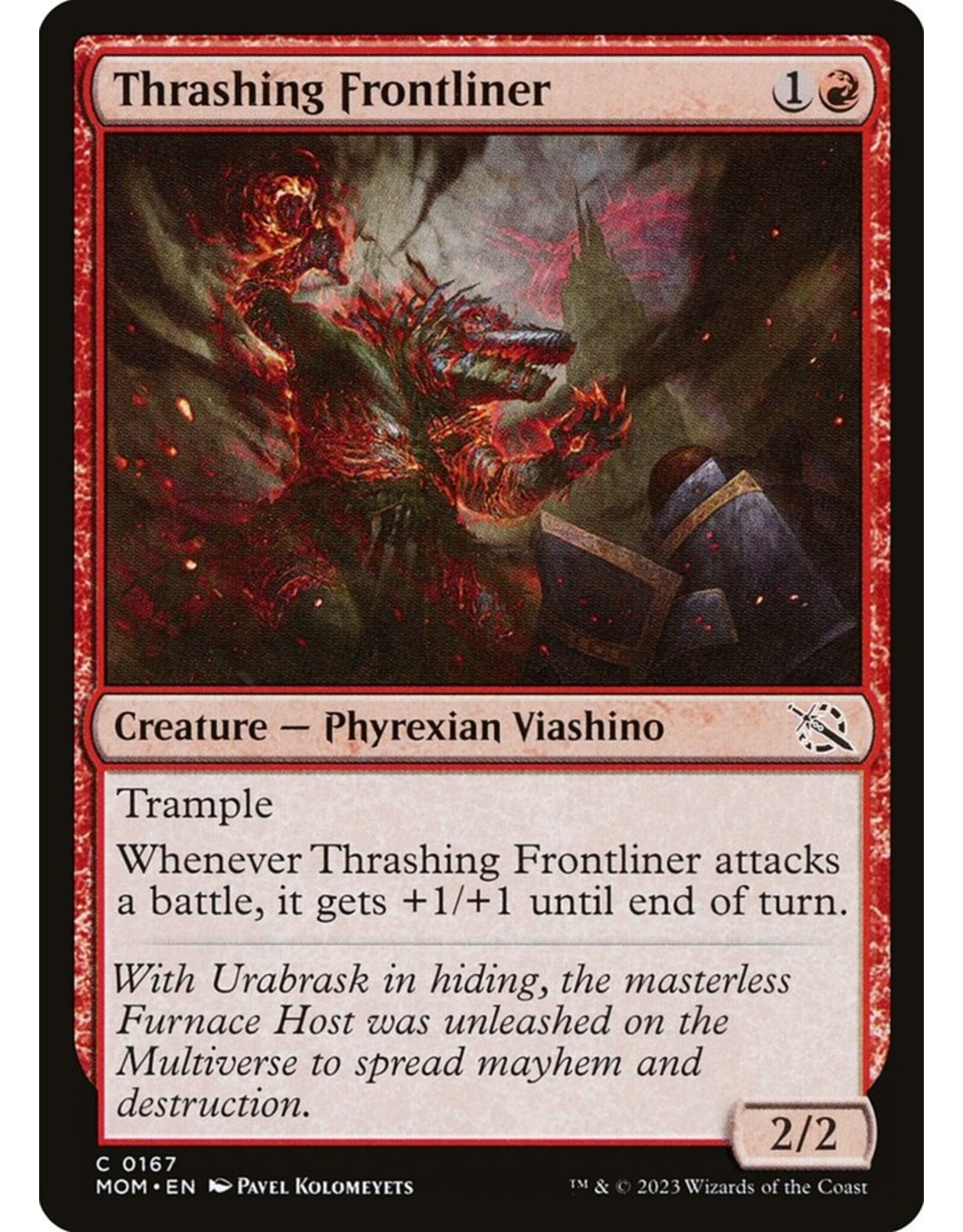 Thrashing Frontliner  (MOM)