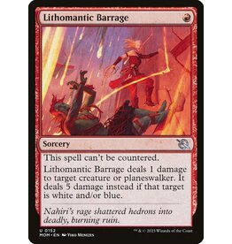 Lithomantic Barrage  (MOM)