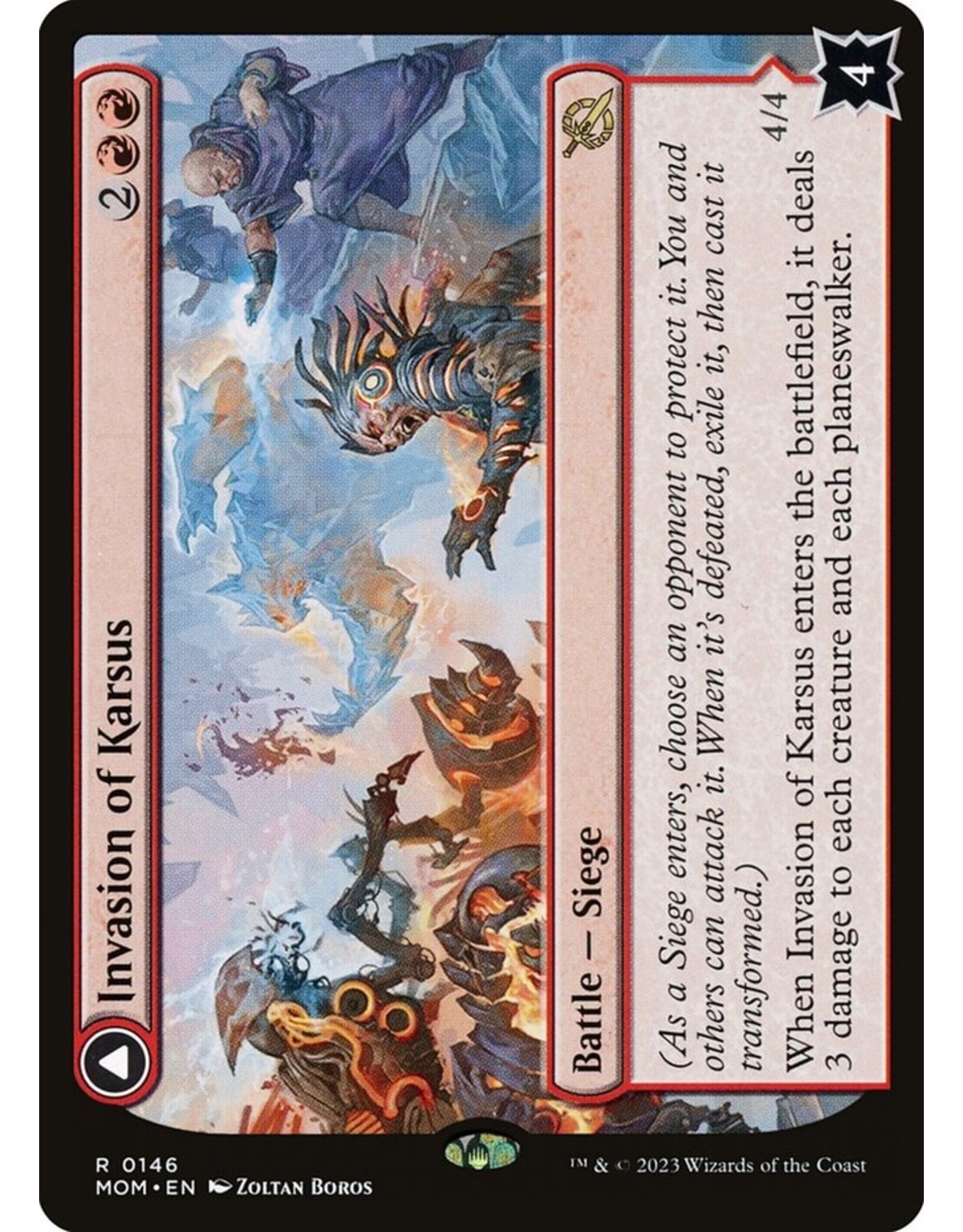 Invasion of Karsus // Refraction Elemental  (MOM)