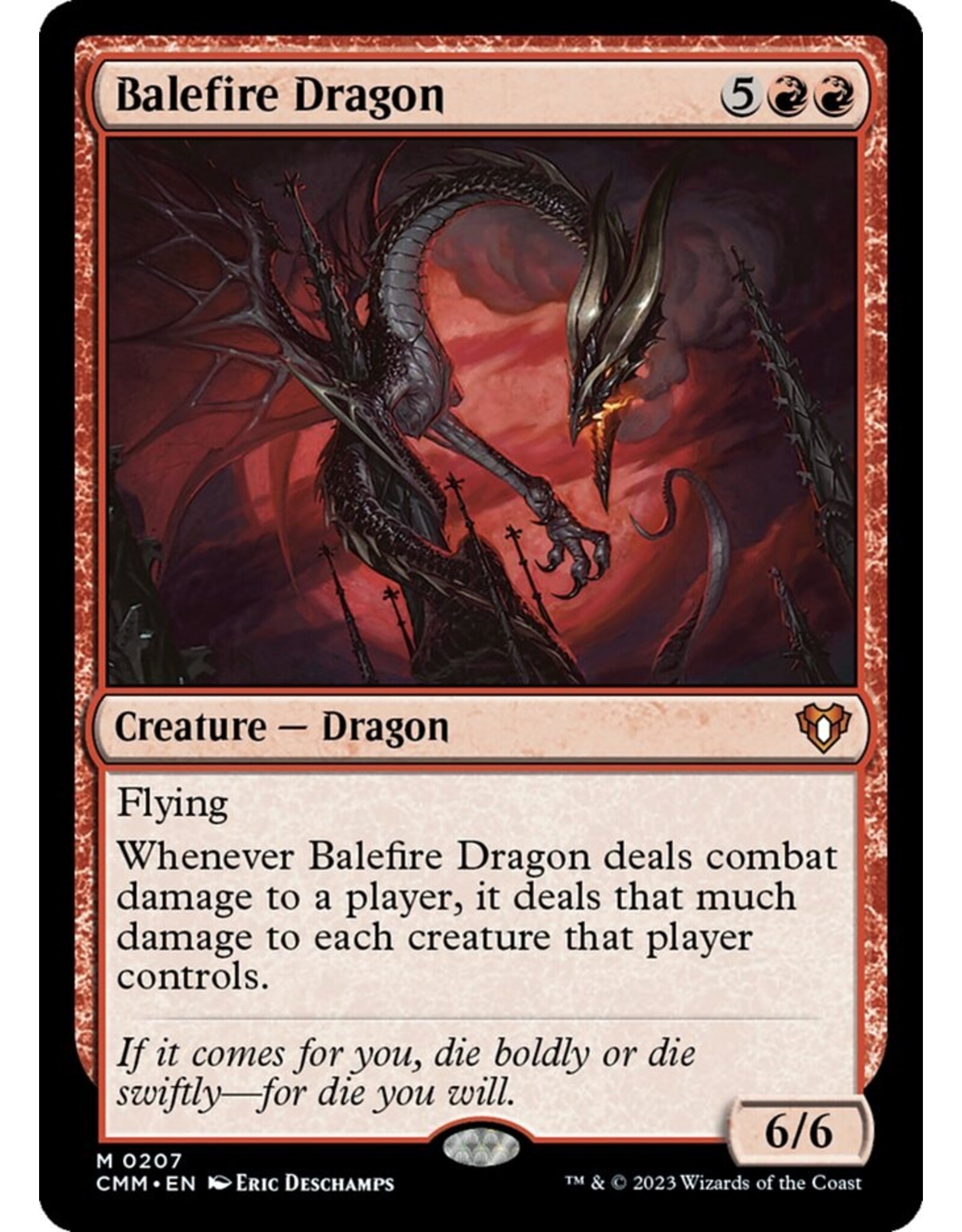 Magic Balefire Dragon  (CMM)