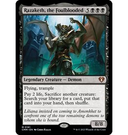 Magic Razaketh, the Foulblooded  (CMM)