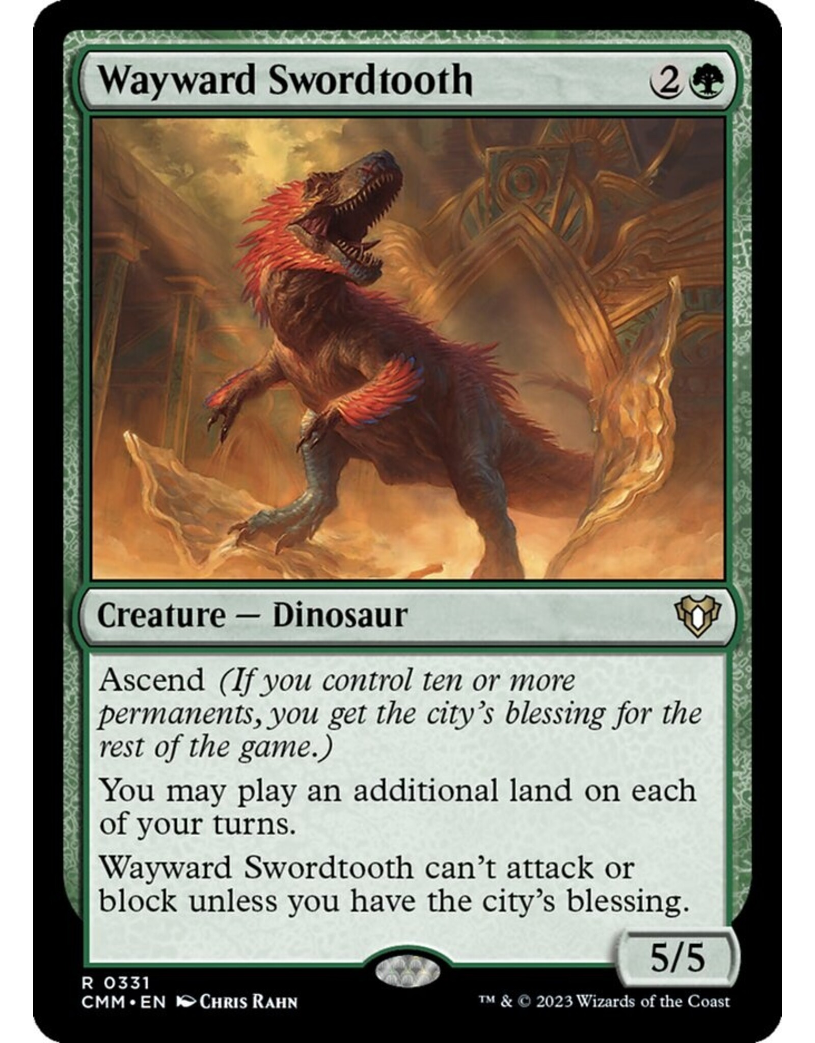 Magic Wayward Swordtooth  (CMM)