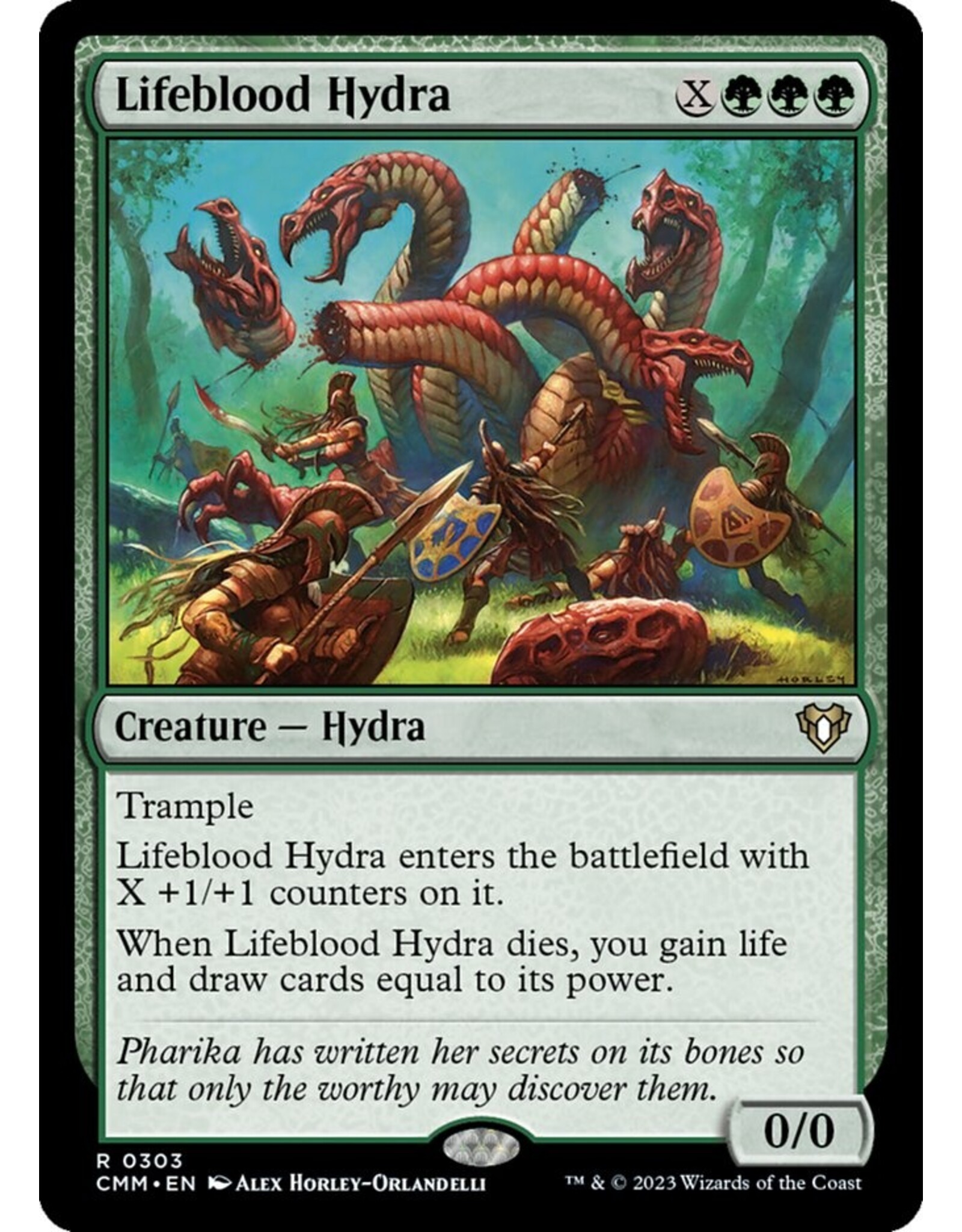 Magic Lifeblood Hydra  (CMM)