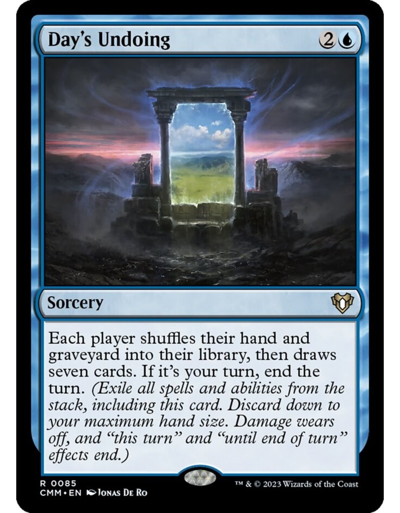 Magic Day's Undoing  (CMM)