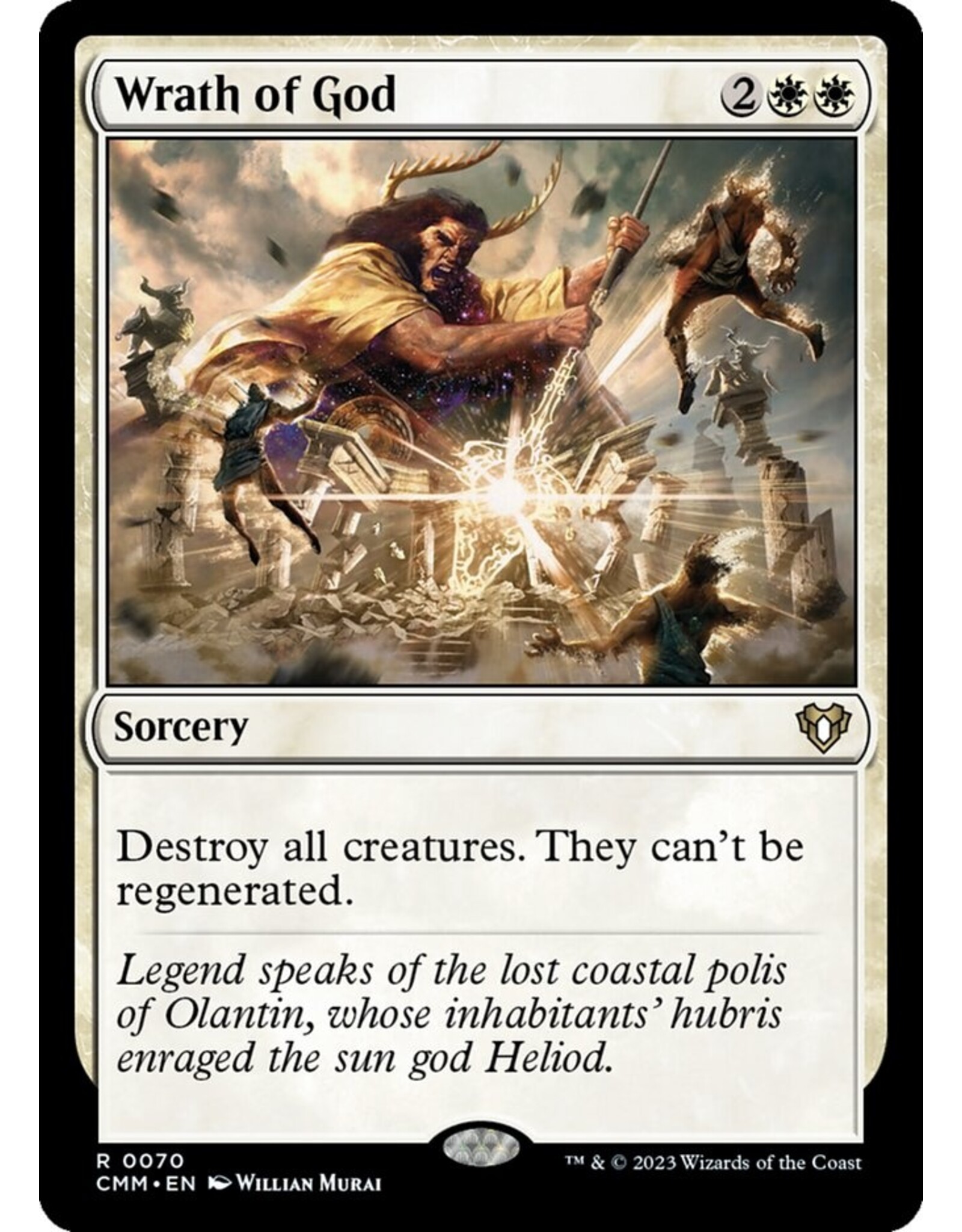 Magic Wrath of God  (CMM)