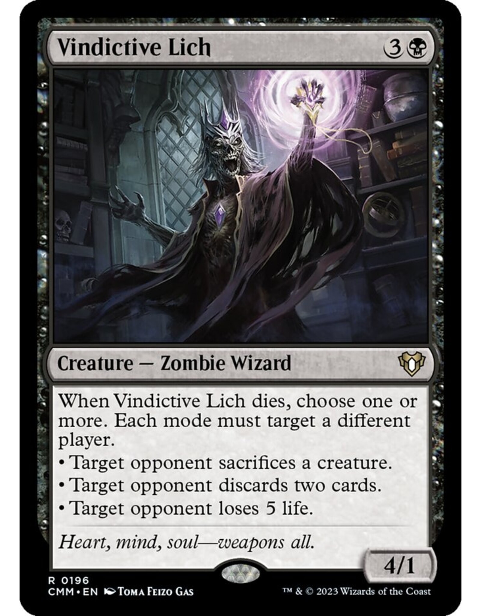 Magic Vindictive Lich  (CMM)