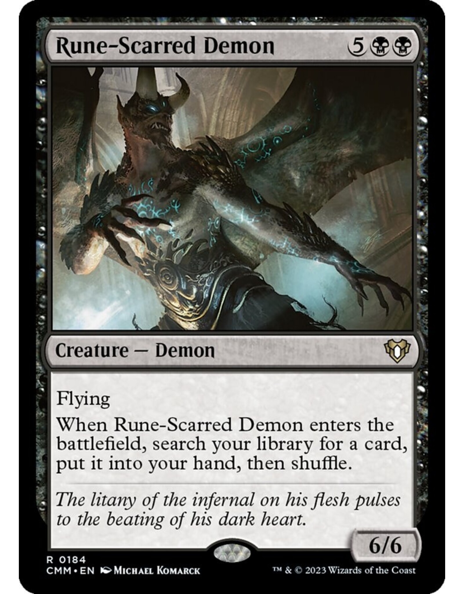 Magic Rune-Scarred Demon  (CMM)
