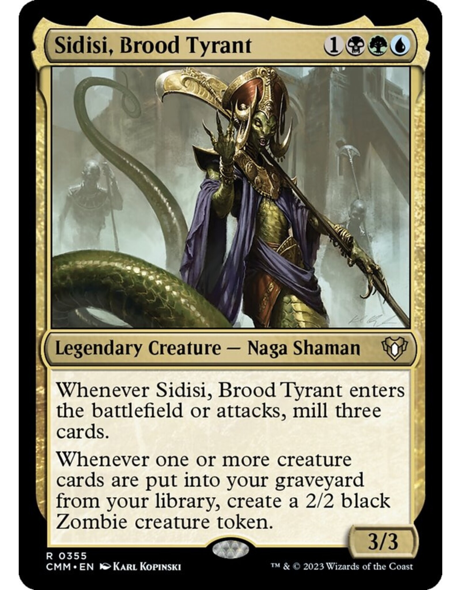 Magic Sidisi, Brood Tyrant  (CMM)