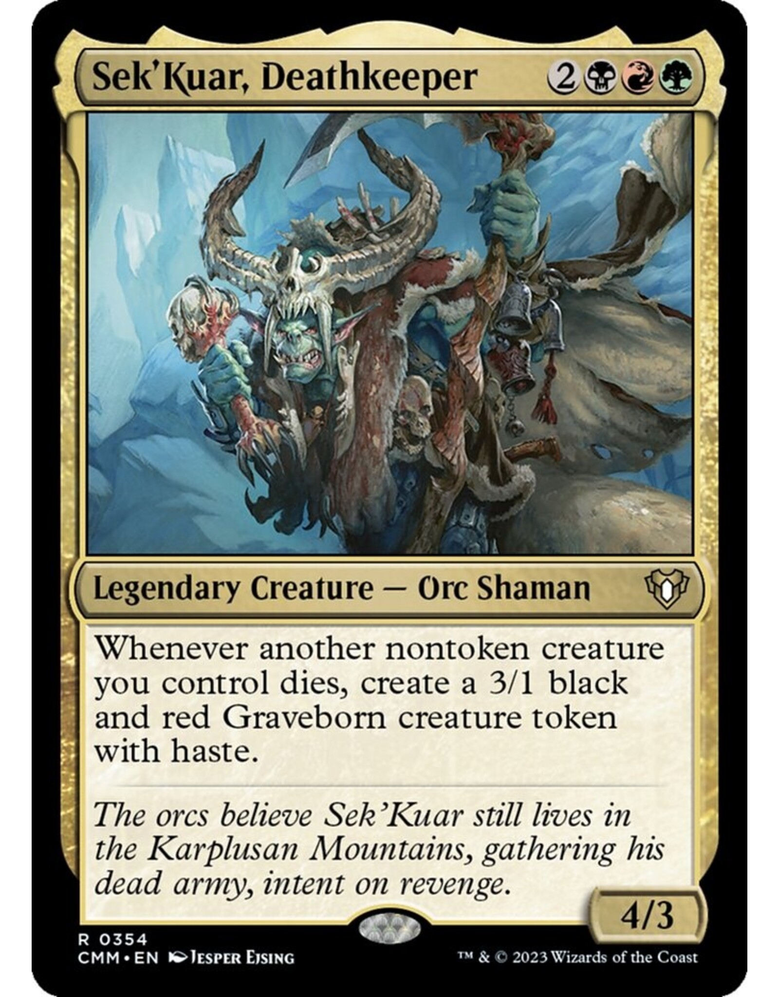 Magic Sek'Kuar, Deathkeeper  (CMM)