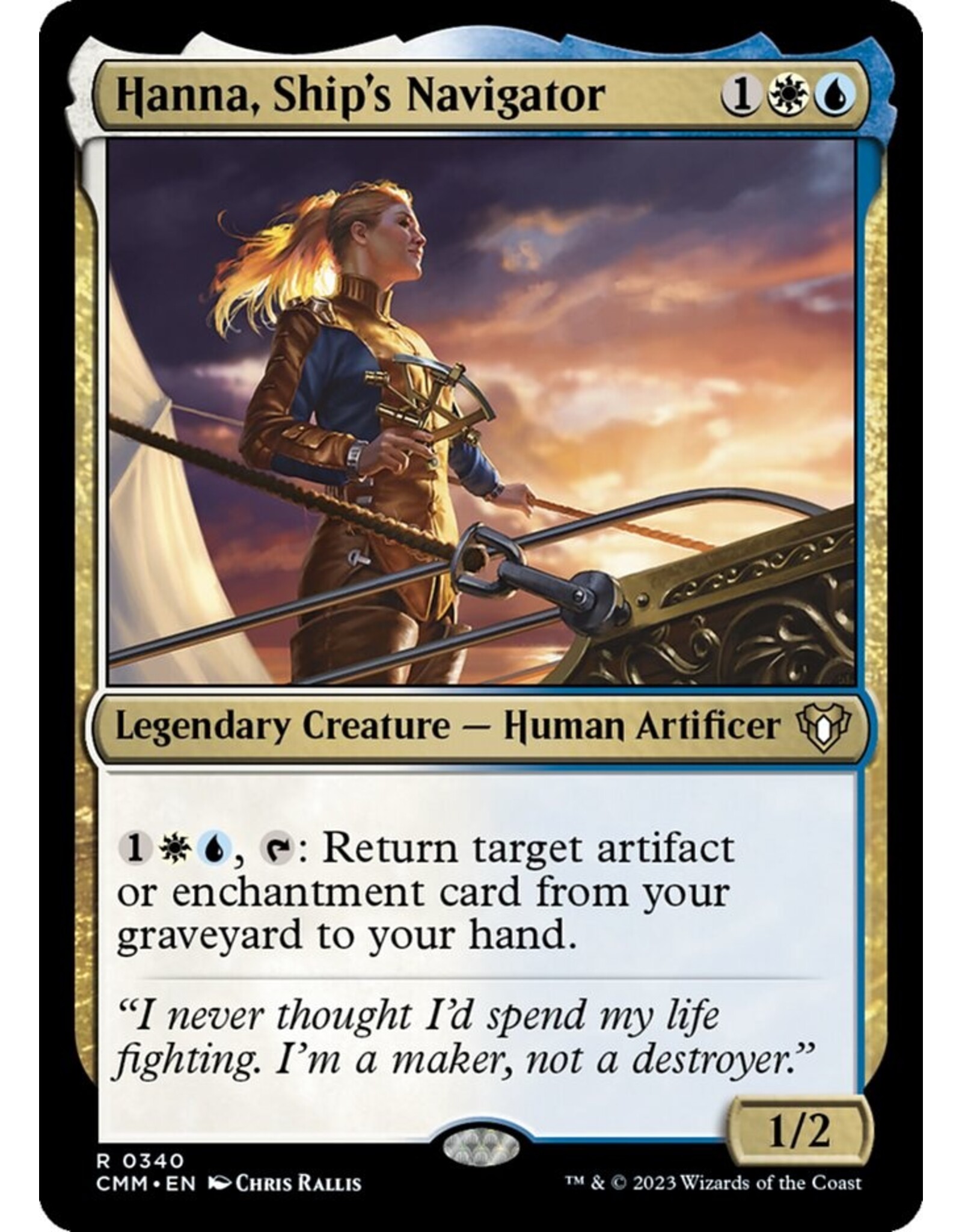 Magic Hanna, Ship's Navigator  (CMM)