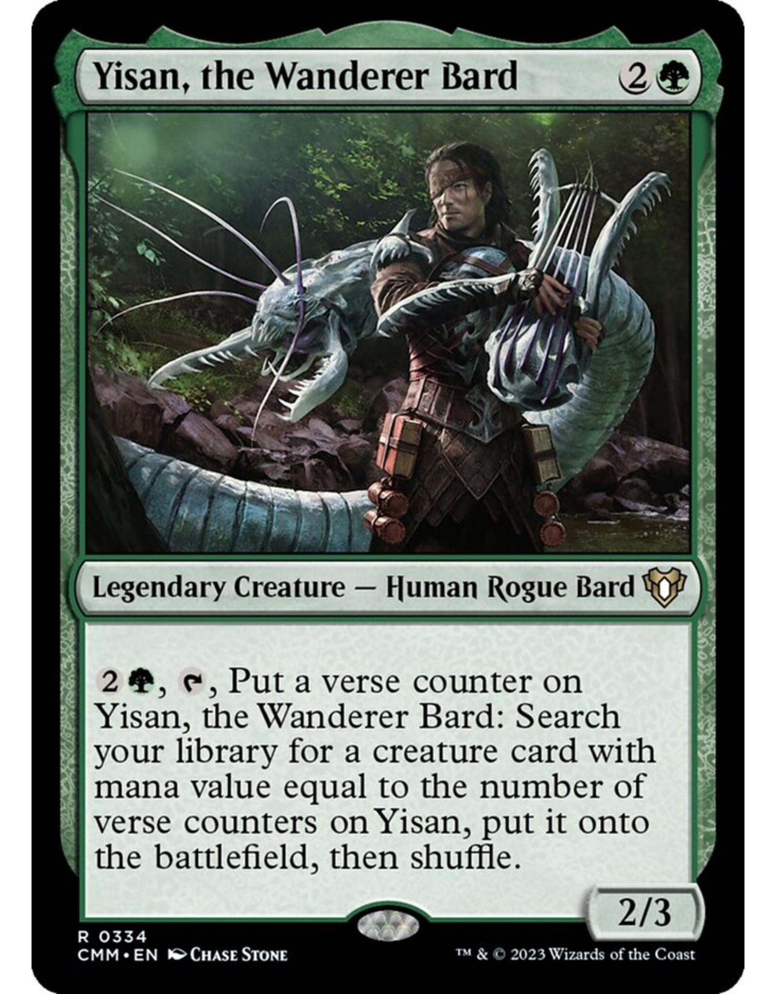 Magic Yisan, the Wanderer Bard  (CMM)
