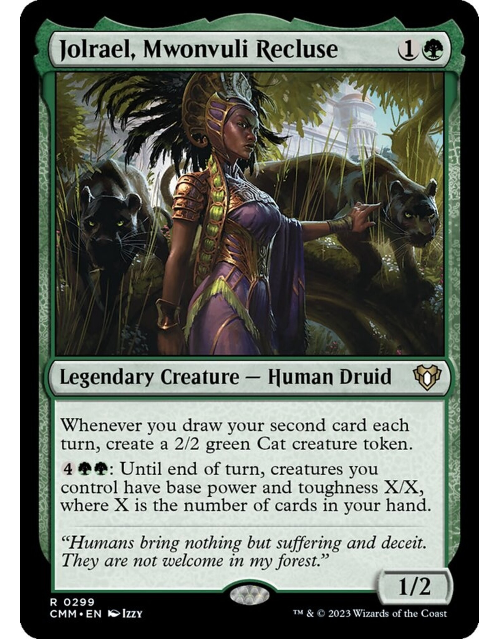 Magic Jolrael, Mwonvuli Recluse  (CMM)
