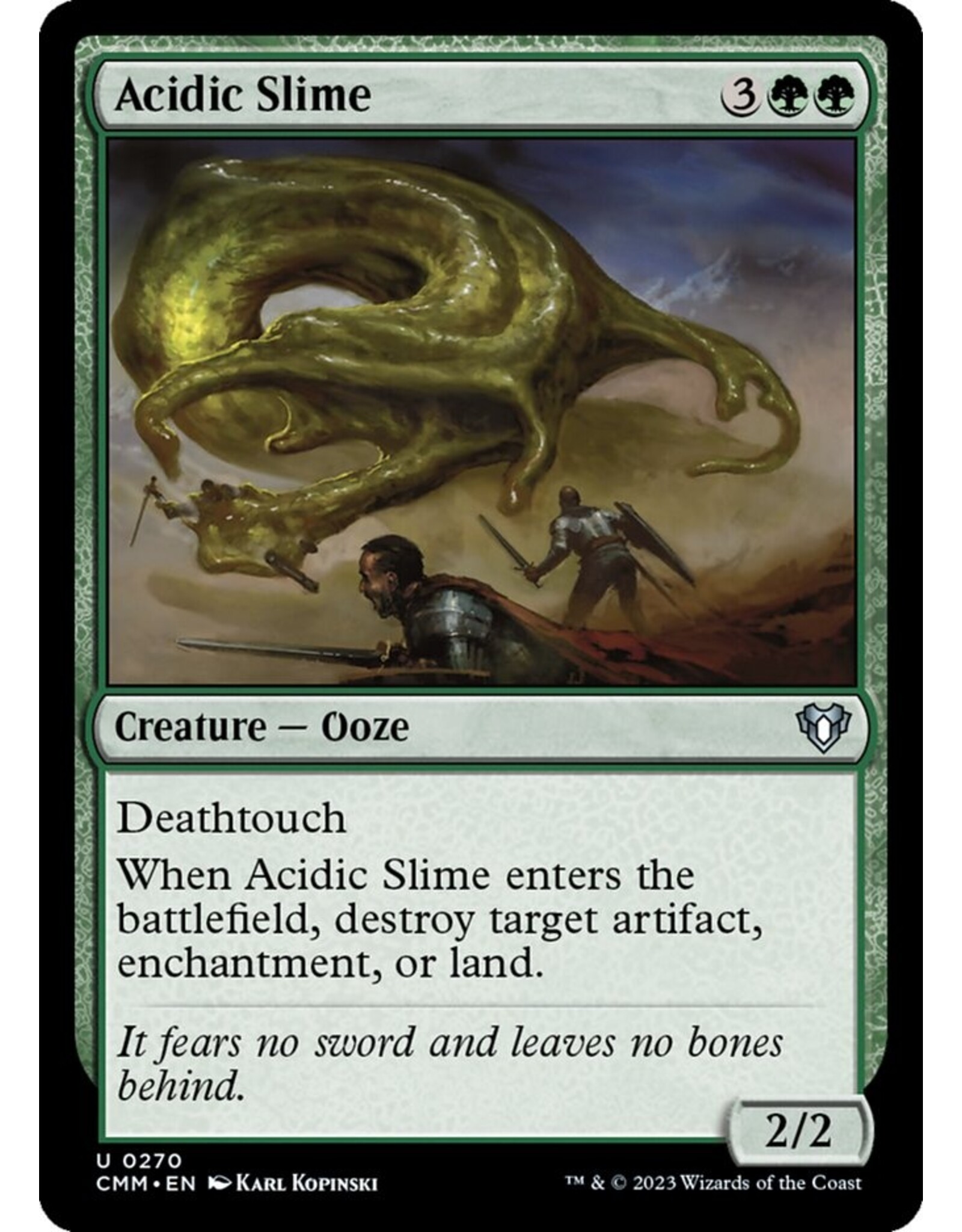 Magic Acidic Slime  (CMM)