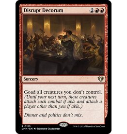 Magic Disrupt Decorum  (CMM)