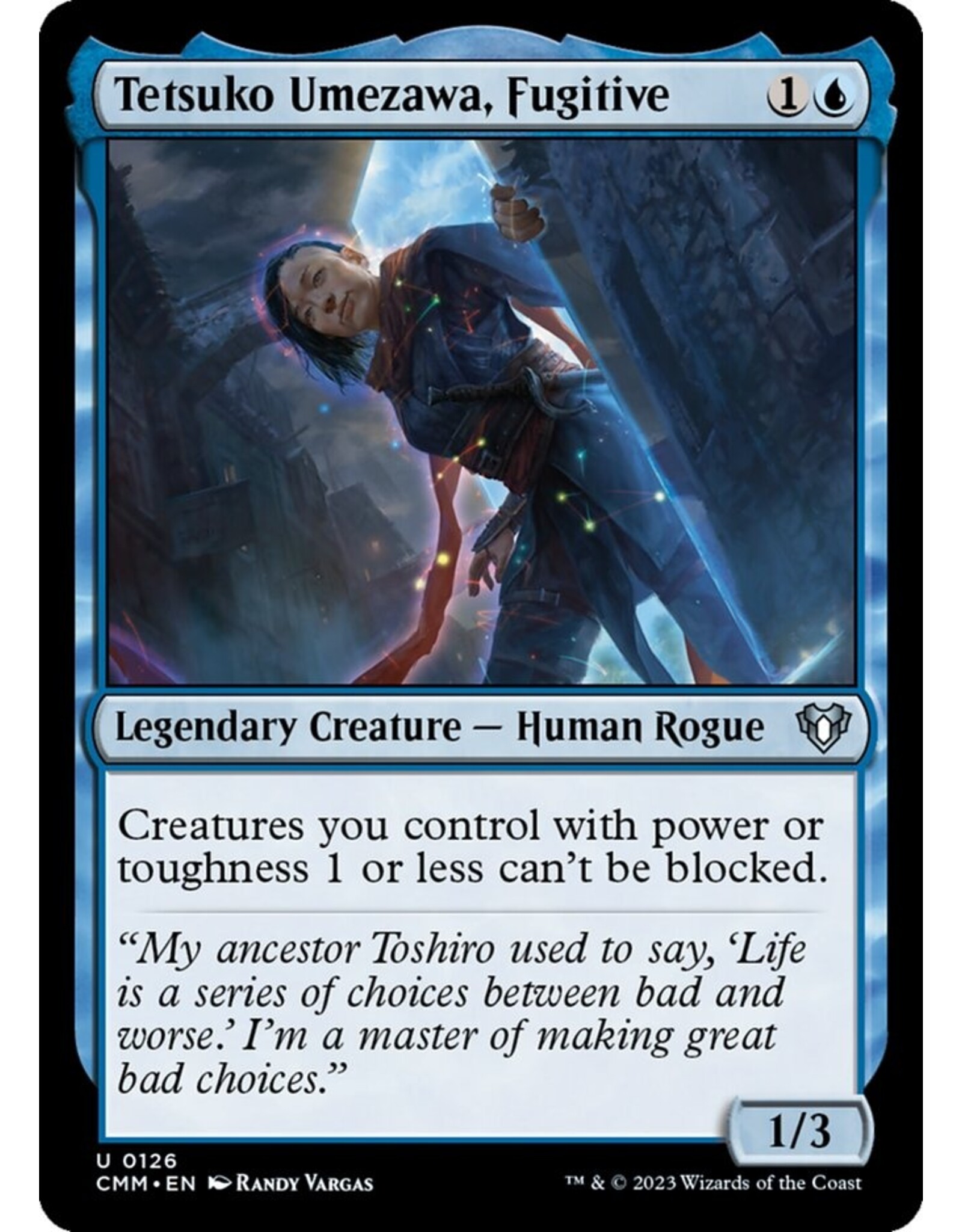 Magic Tetsuko Umezawa, Fugitive  (CMM)