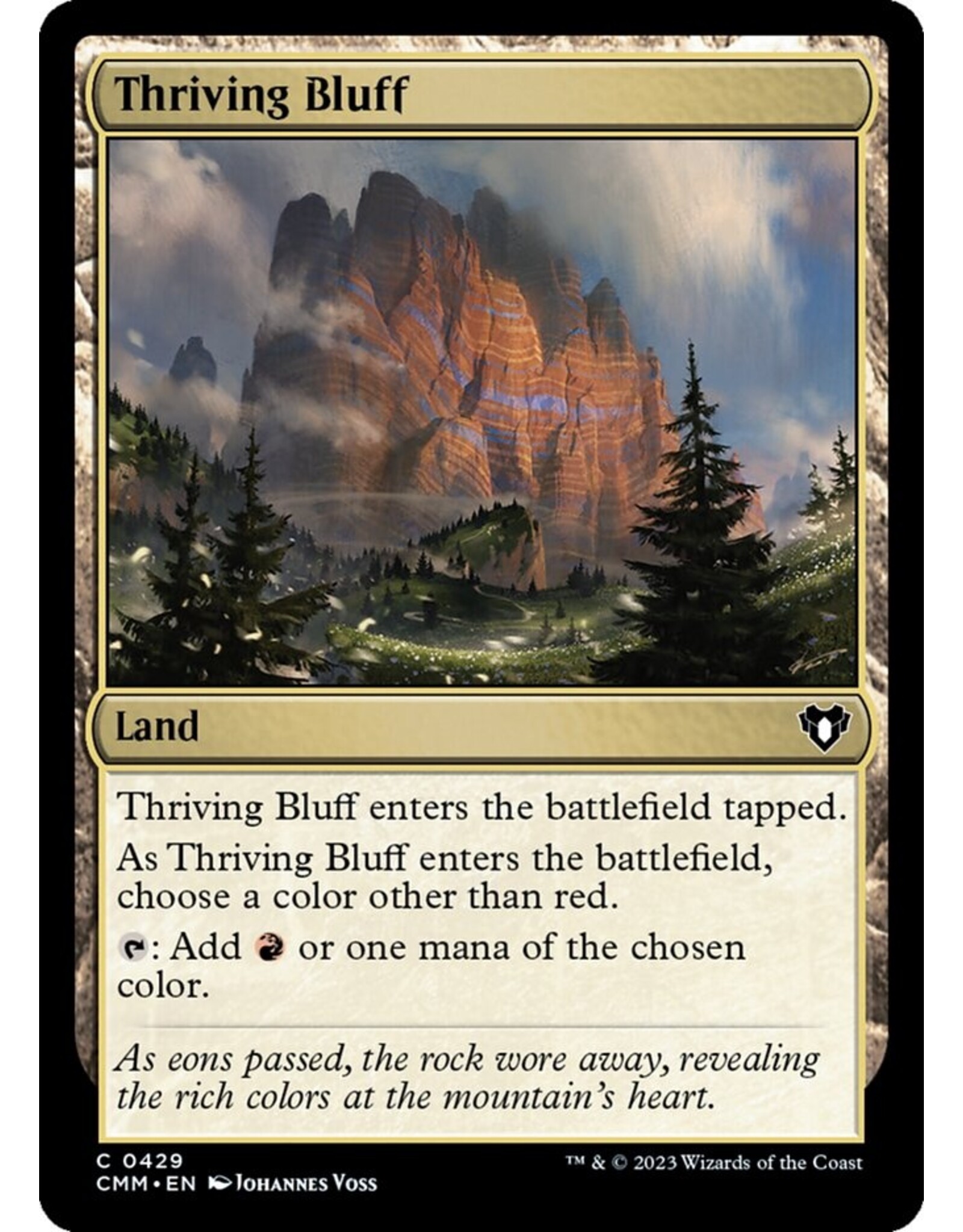 Magic Thriving Bluff  (CMM)