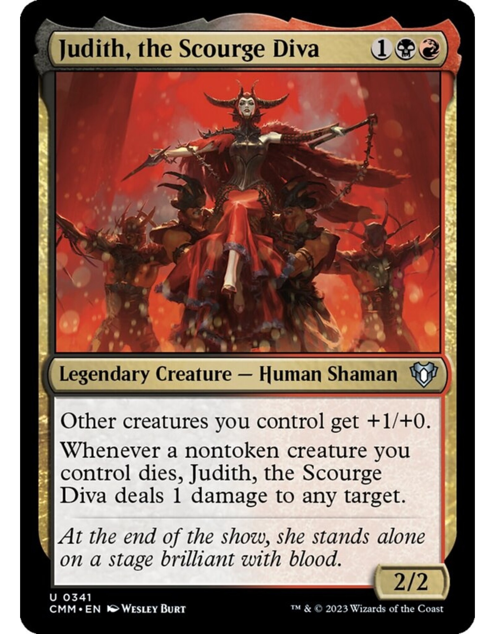 Magic Judith, the Scourge Diva  (CMM)