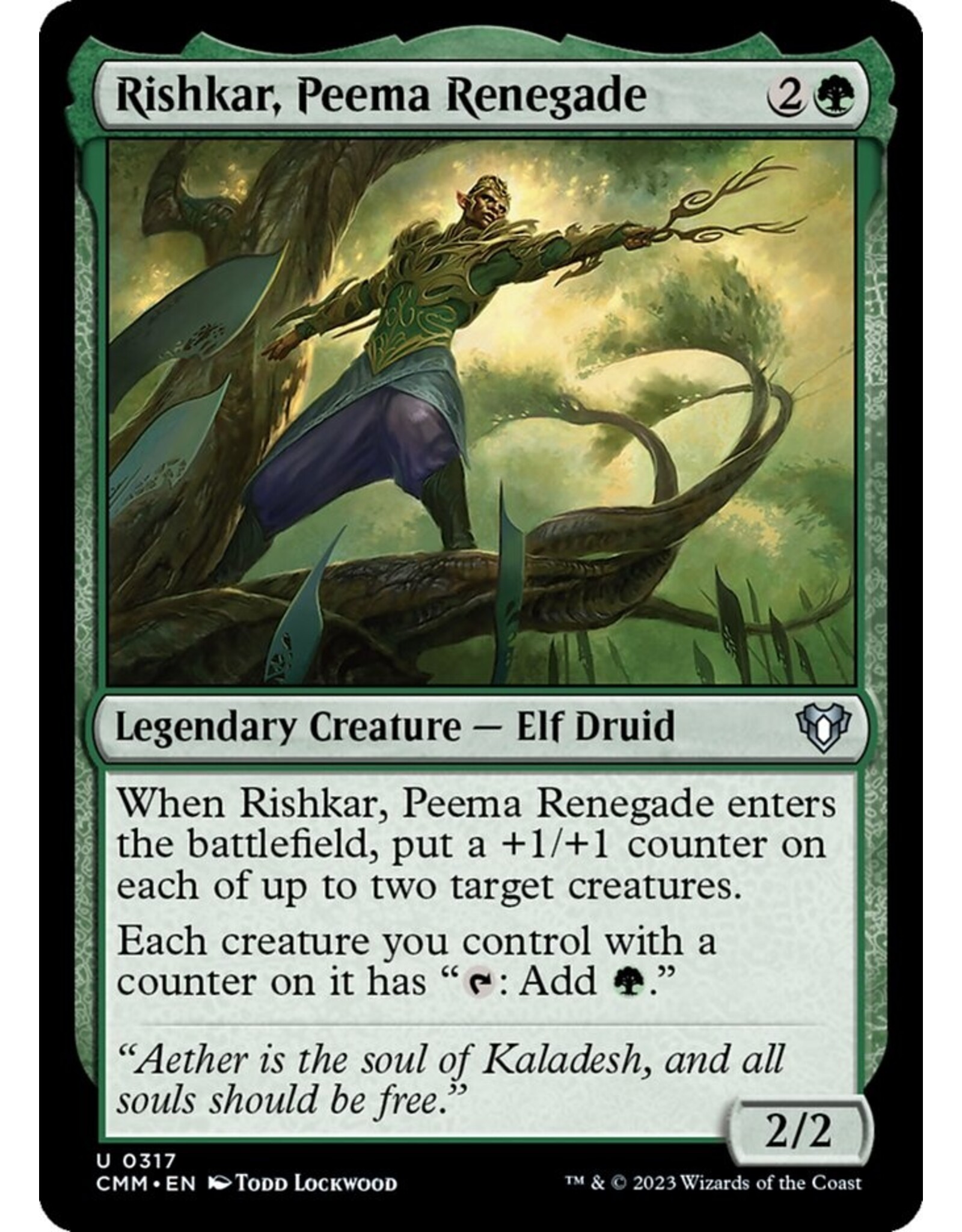 Magic Rishkar, Peema Renegade  (CMM)