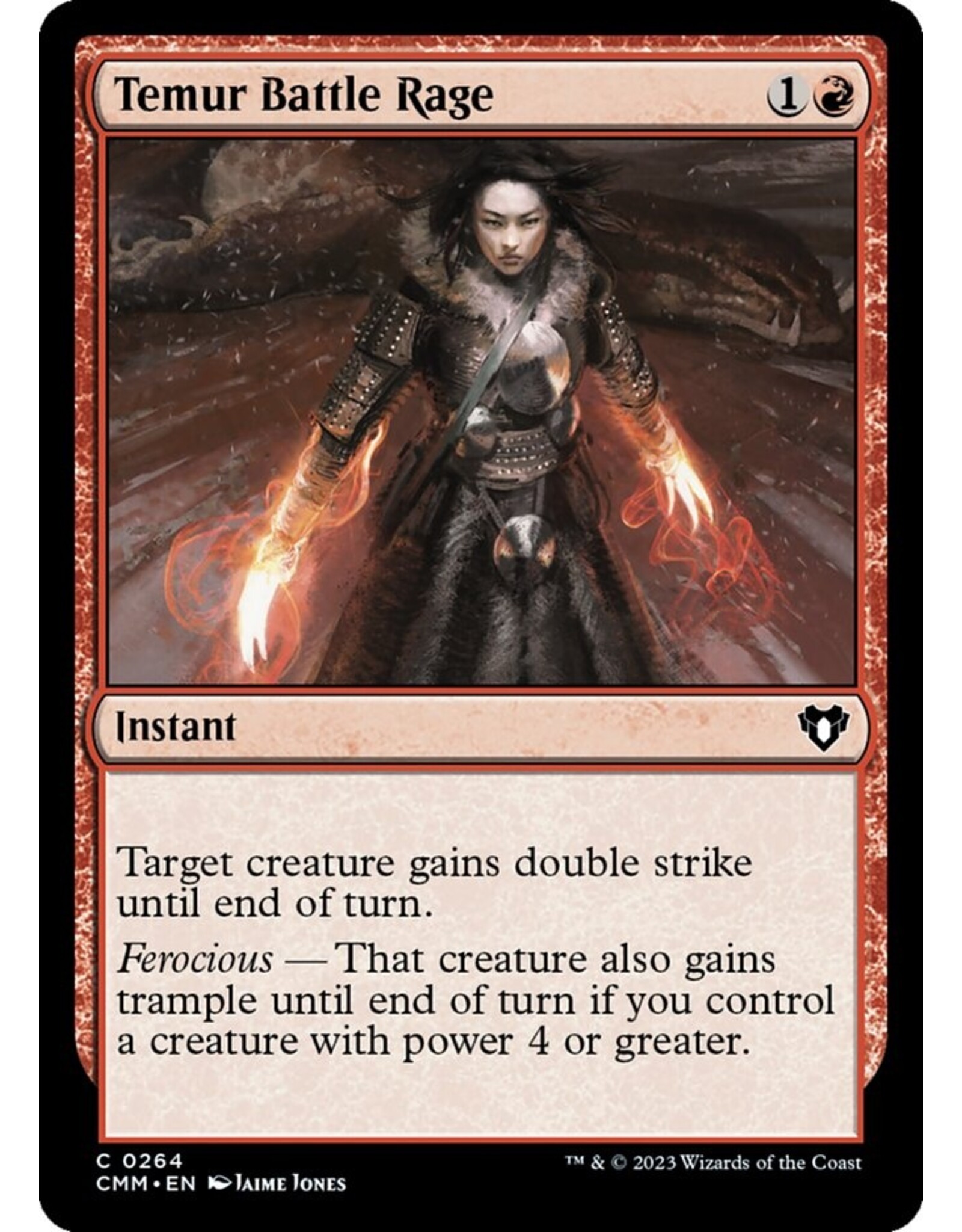 Magic Temur Battle Rage  (CMM)