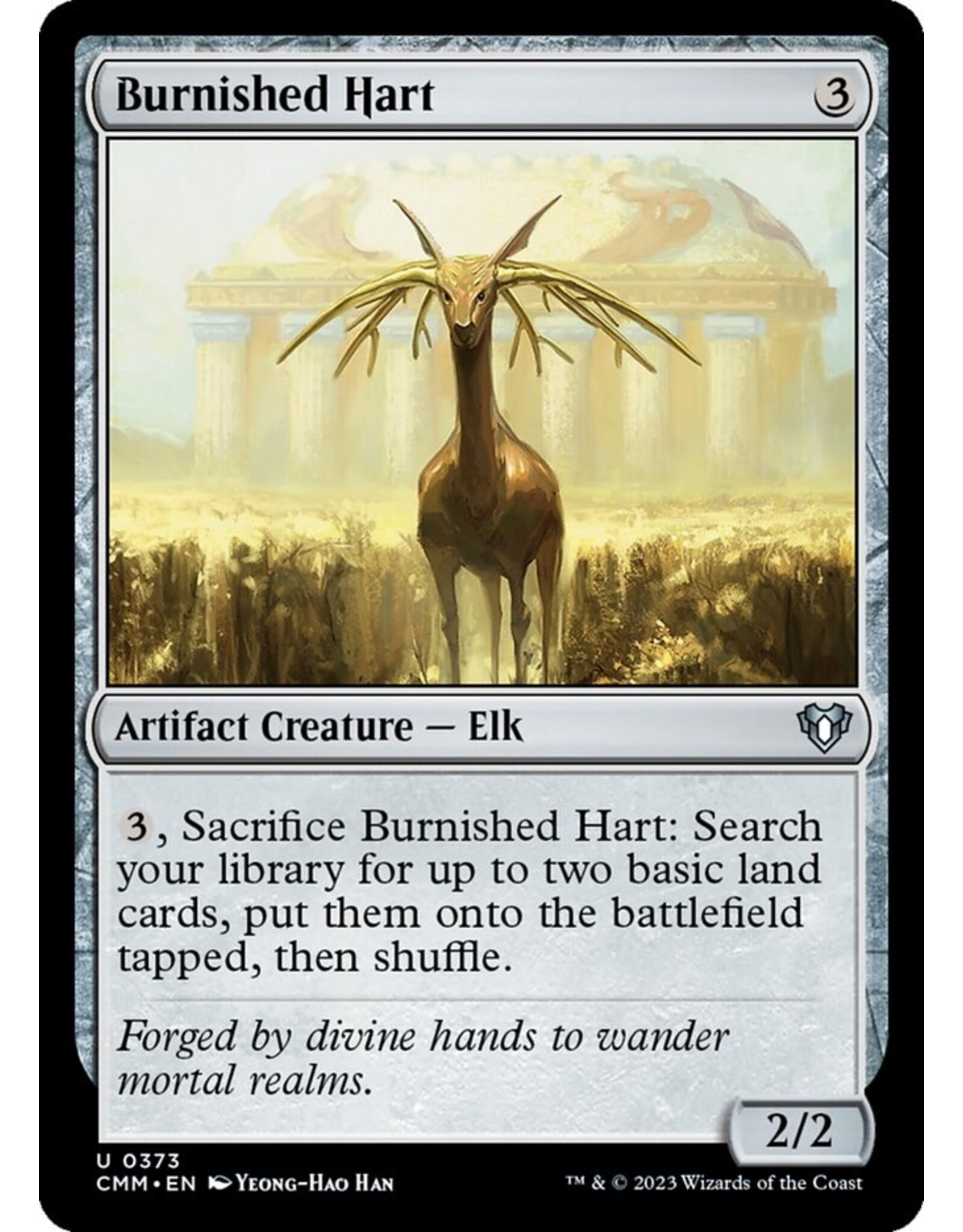 Magic Burnished Hart  (CMM)