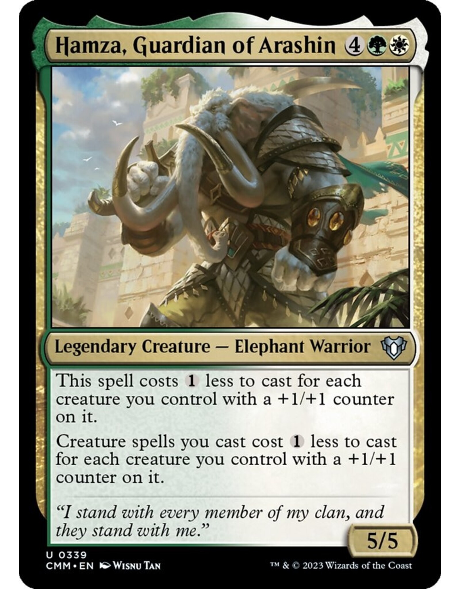 Magic Hamza, Guardian of Arashin  (CMM)
