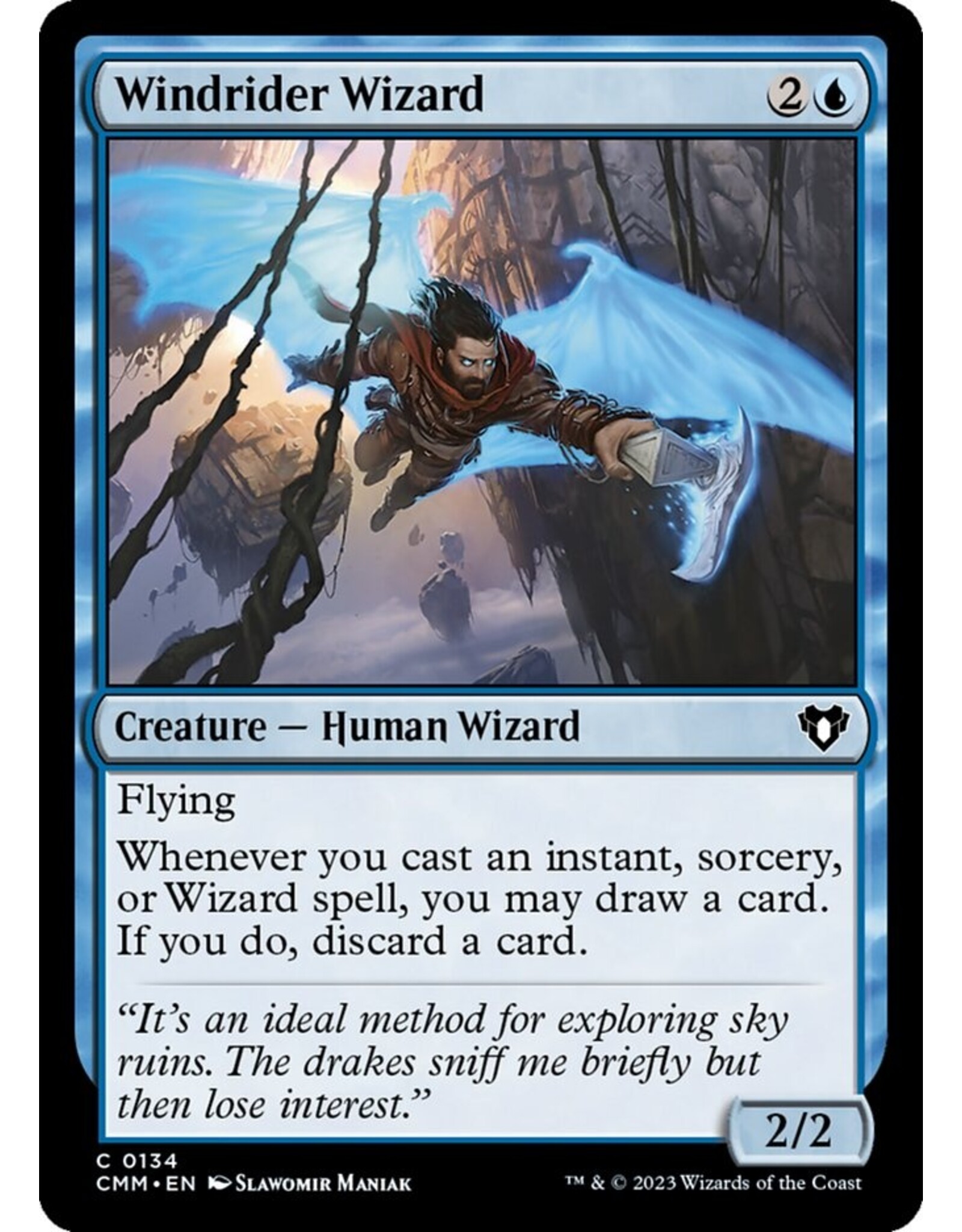 Magic Windrider Wizard  (CMM)