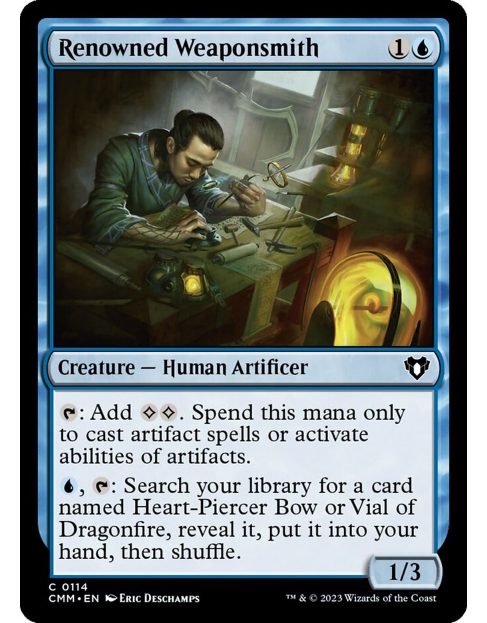 Magic Renowned Weaponsmith  (CMM)