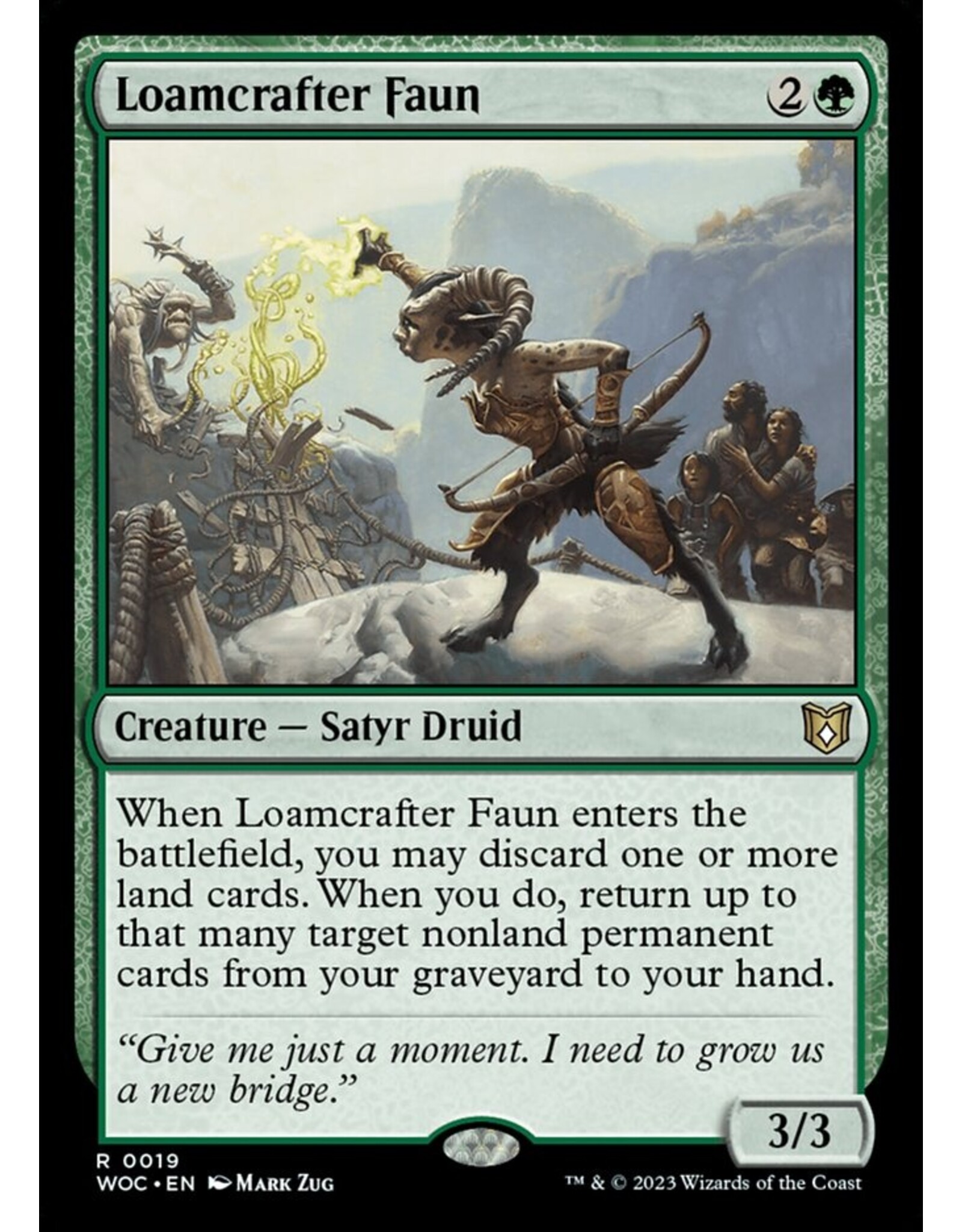 Magic Loamcrafter Faun  (WOC)