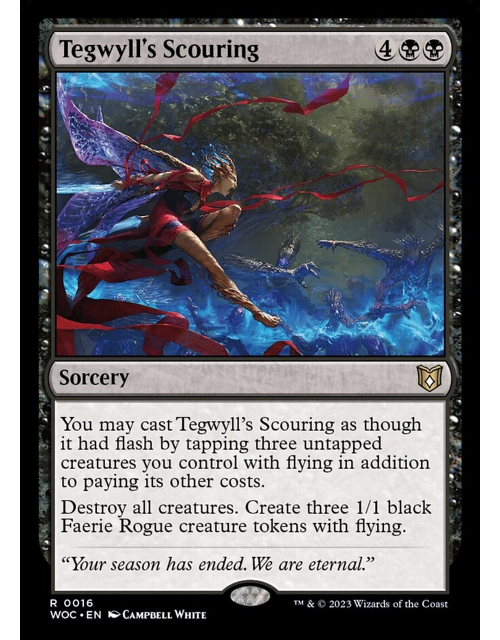 Magic Tegwyll's Scouring  (WOC)