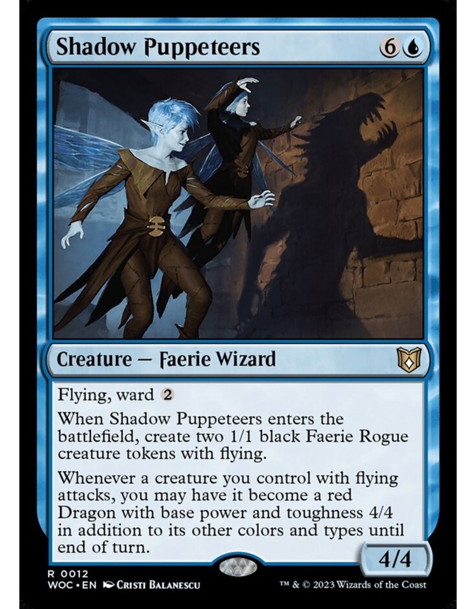 Magic Shadow Puppeteers  (WOC)