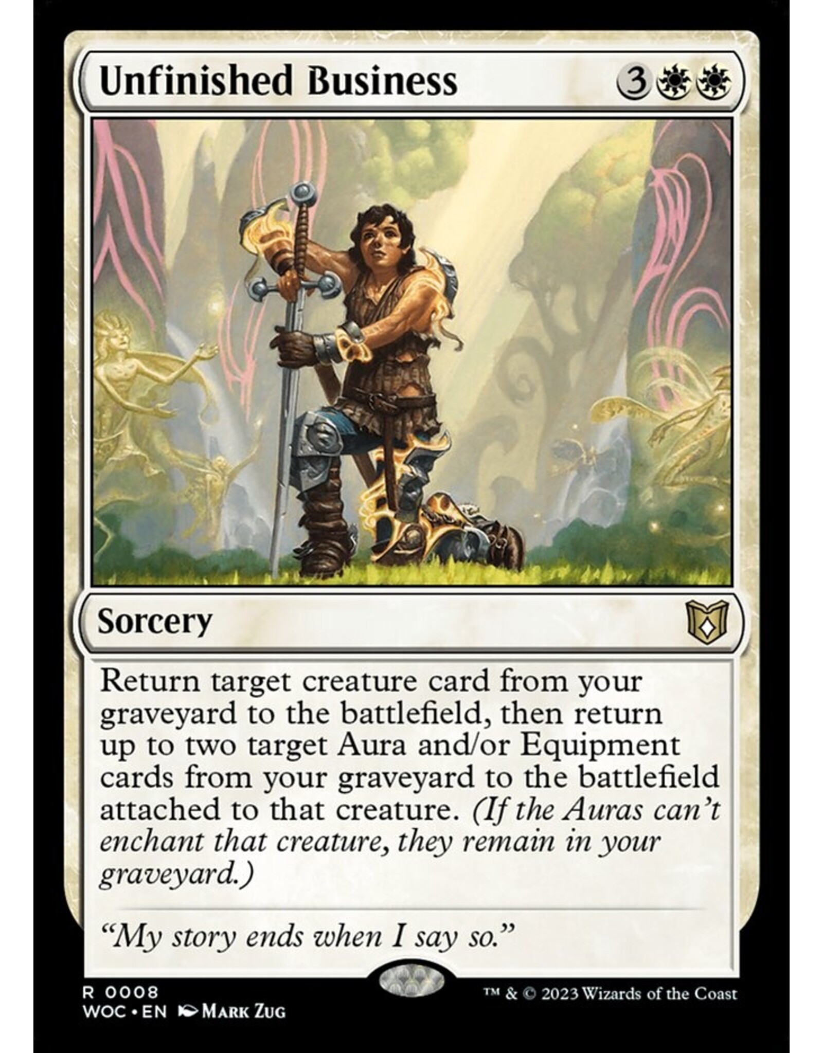 Magic Unfinished Business  (WOC)