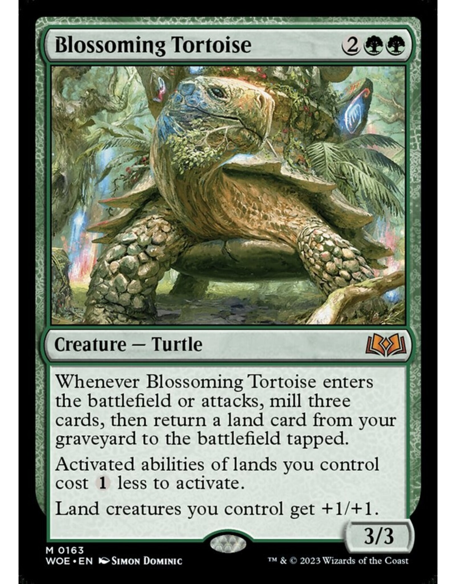 Magic Blossoming Tortoise  (WOE)