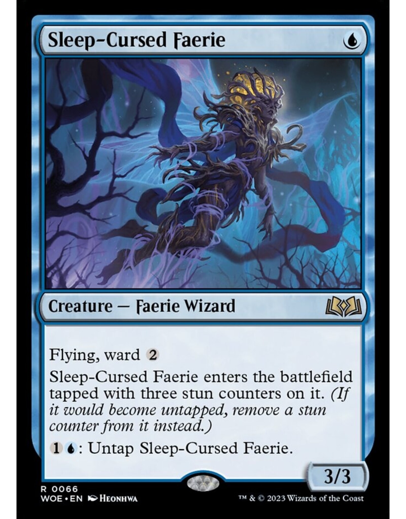Magic Sleep-Cursed Faerie  (WOE)