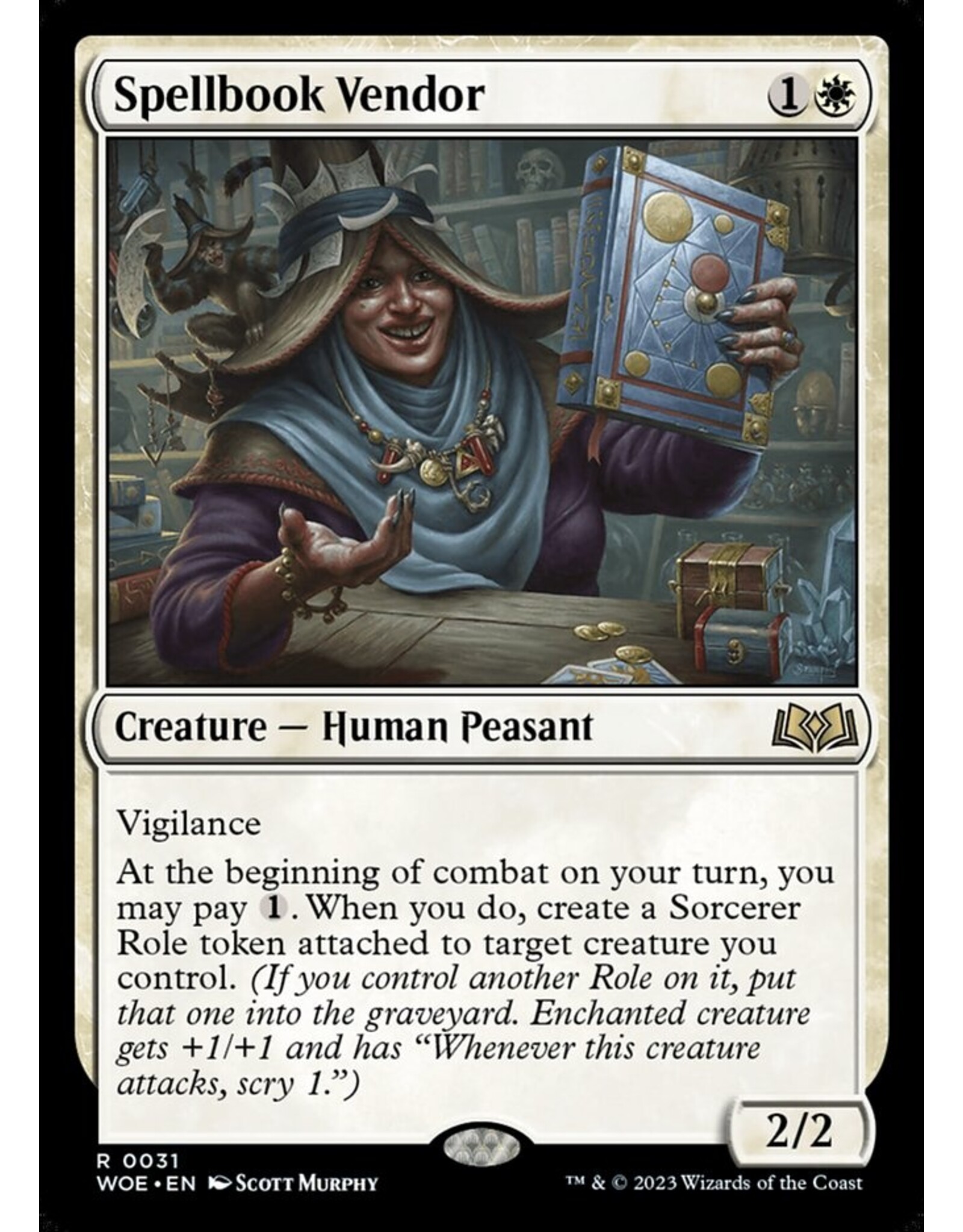 Magic Spellbook Vendor  (WOE)