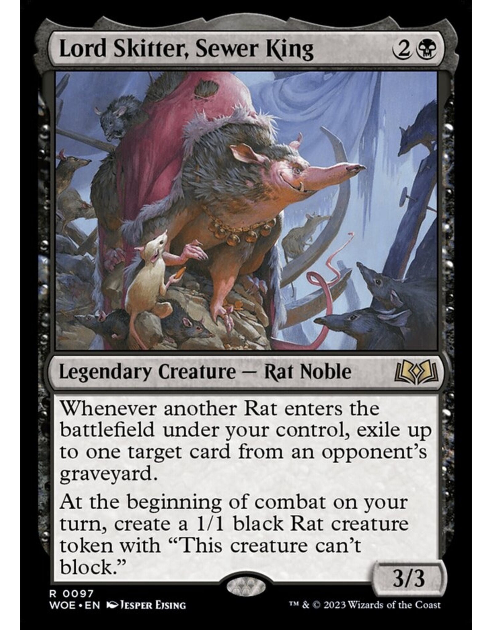 Magic Lord Skitter, Sewer King  (WOE)