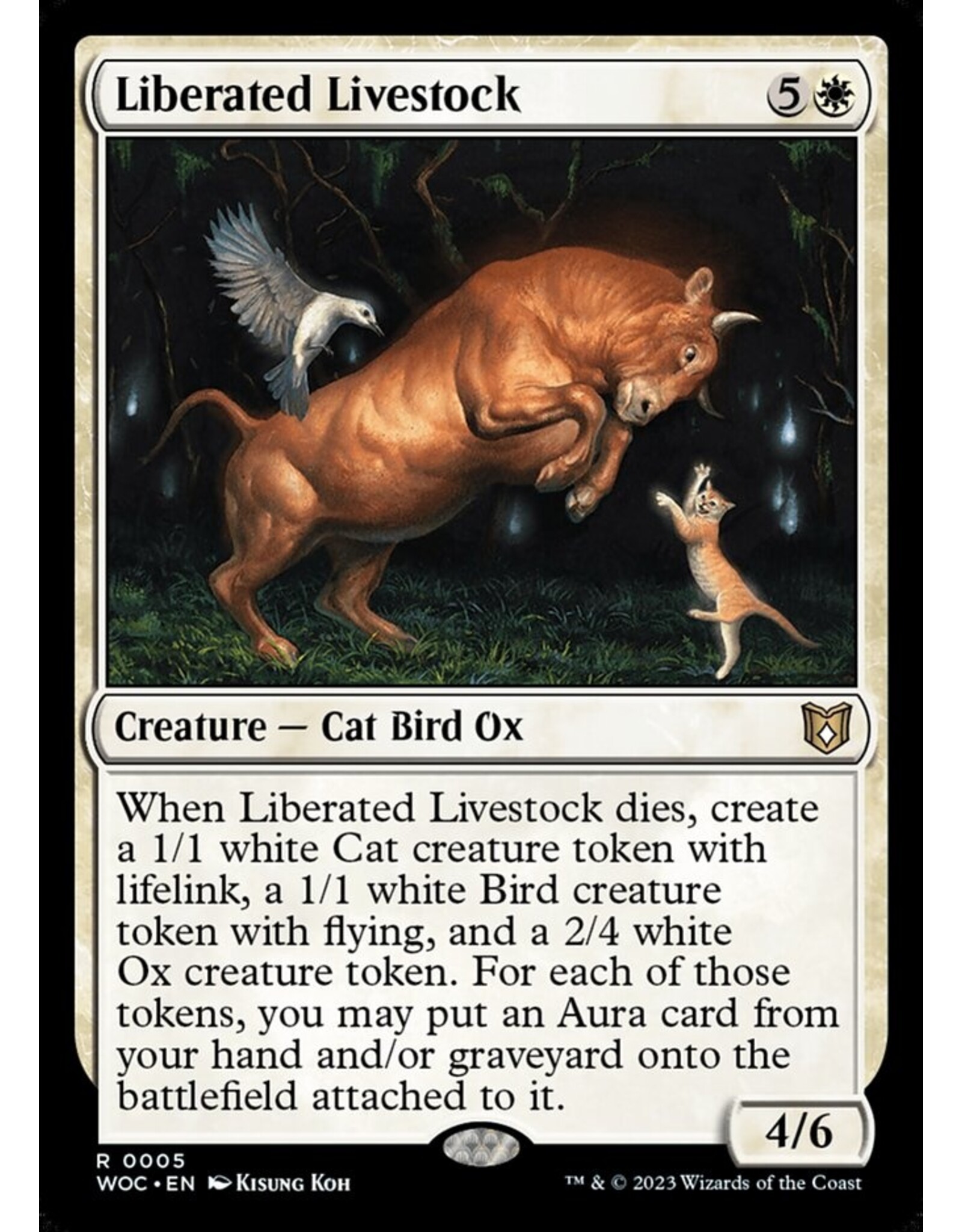 Magic Liberated Livestock  (WOC)
