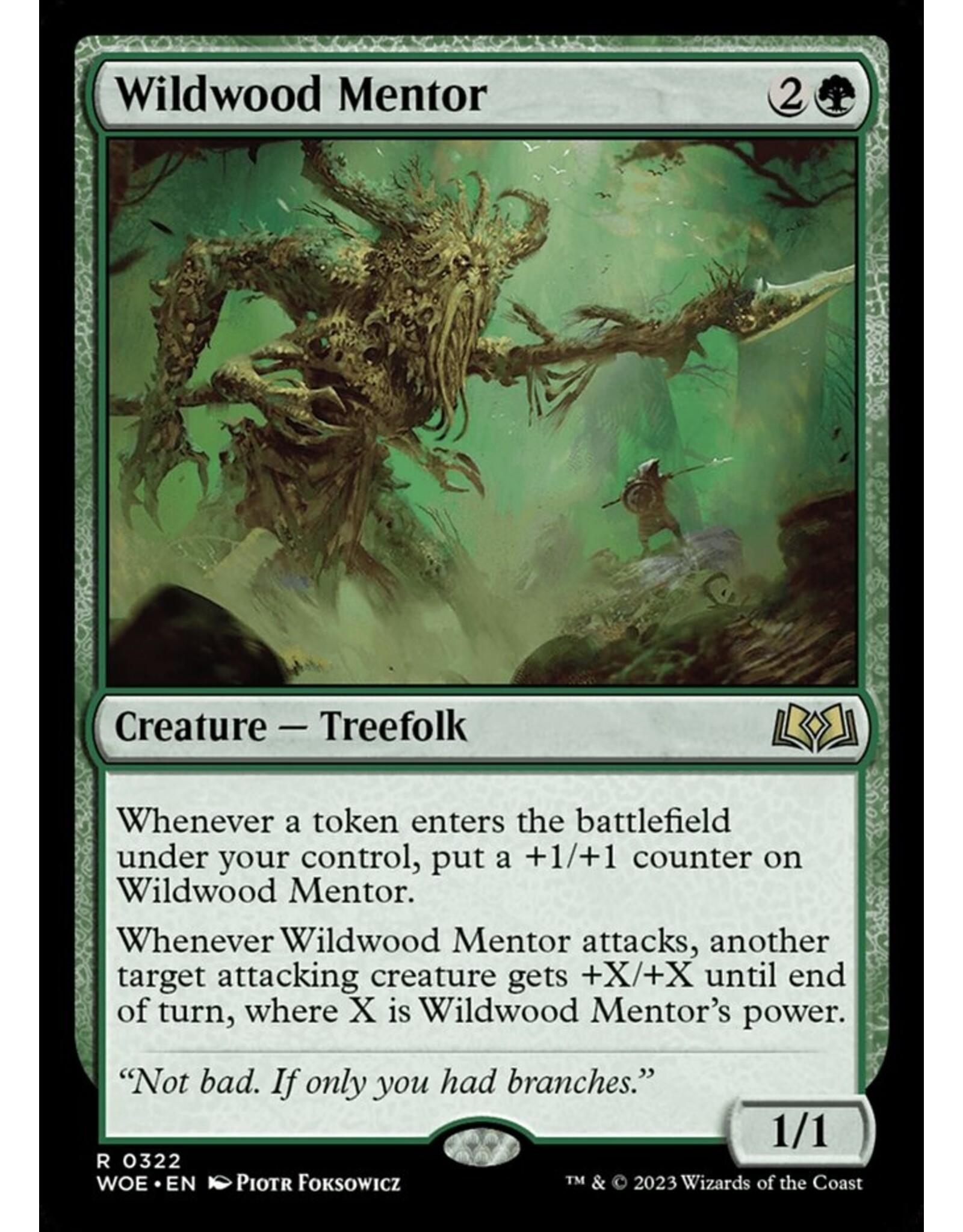 Magic Wildwood Mentor  (WOE)