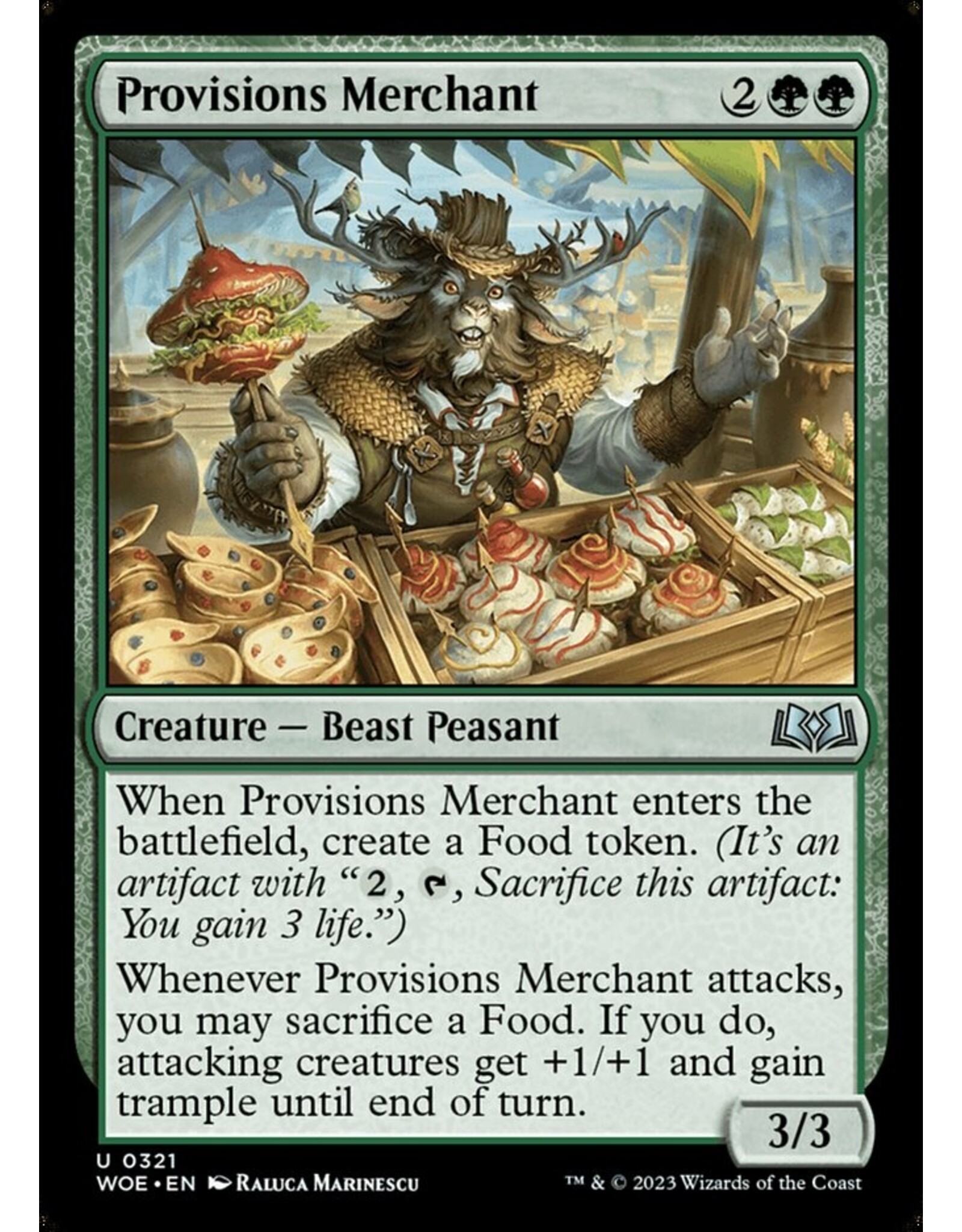Magic Provisions Merchant  (WOE)