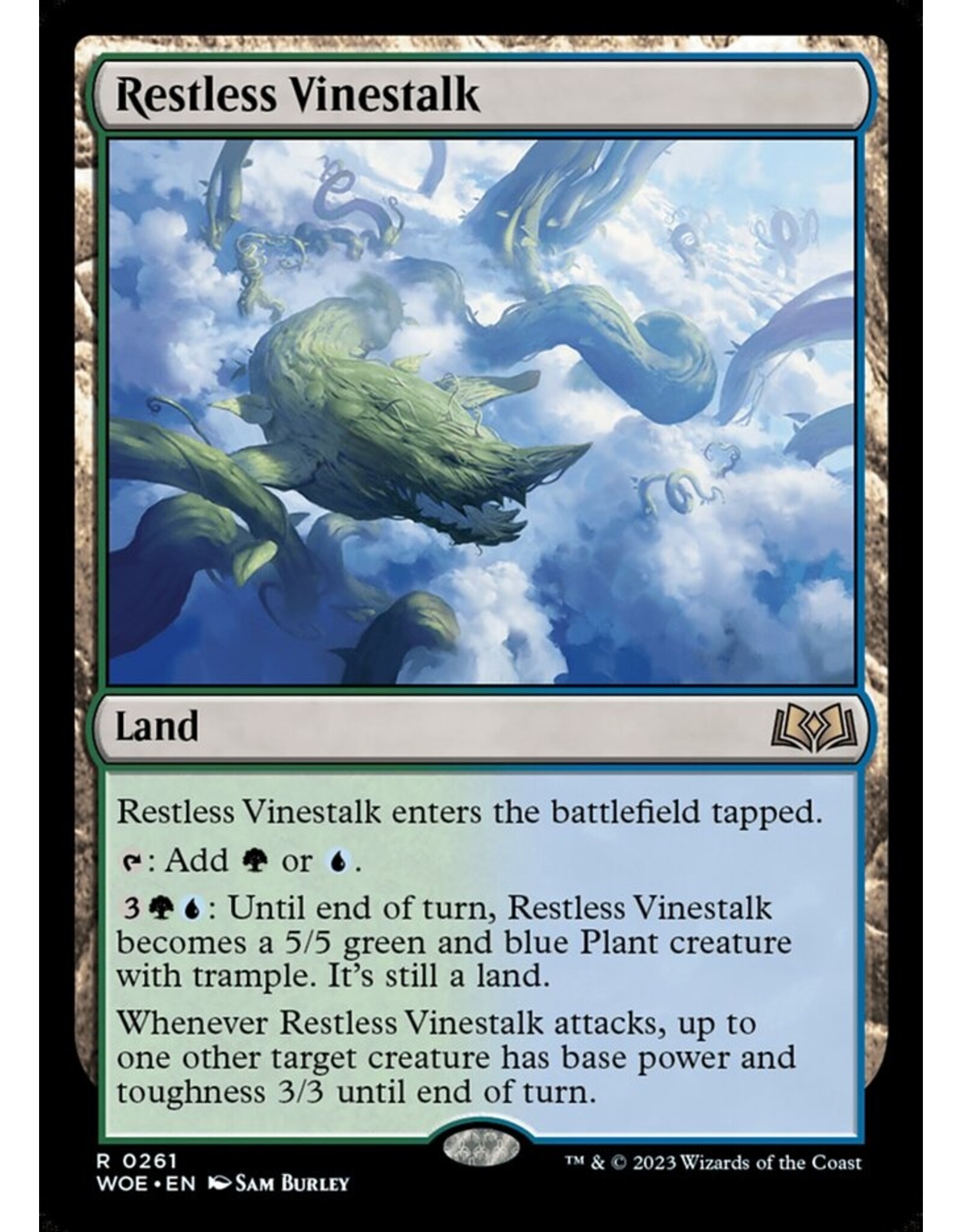 Magic Restless Vinestalk  (WOE)