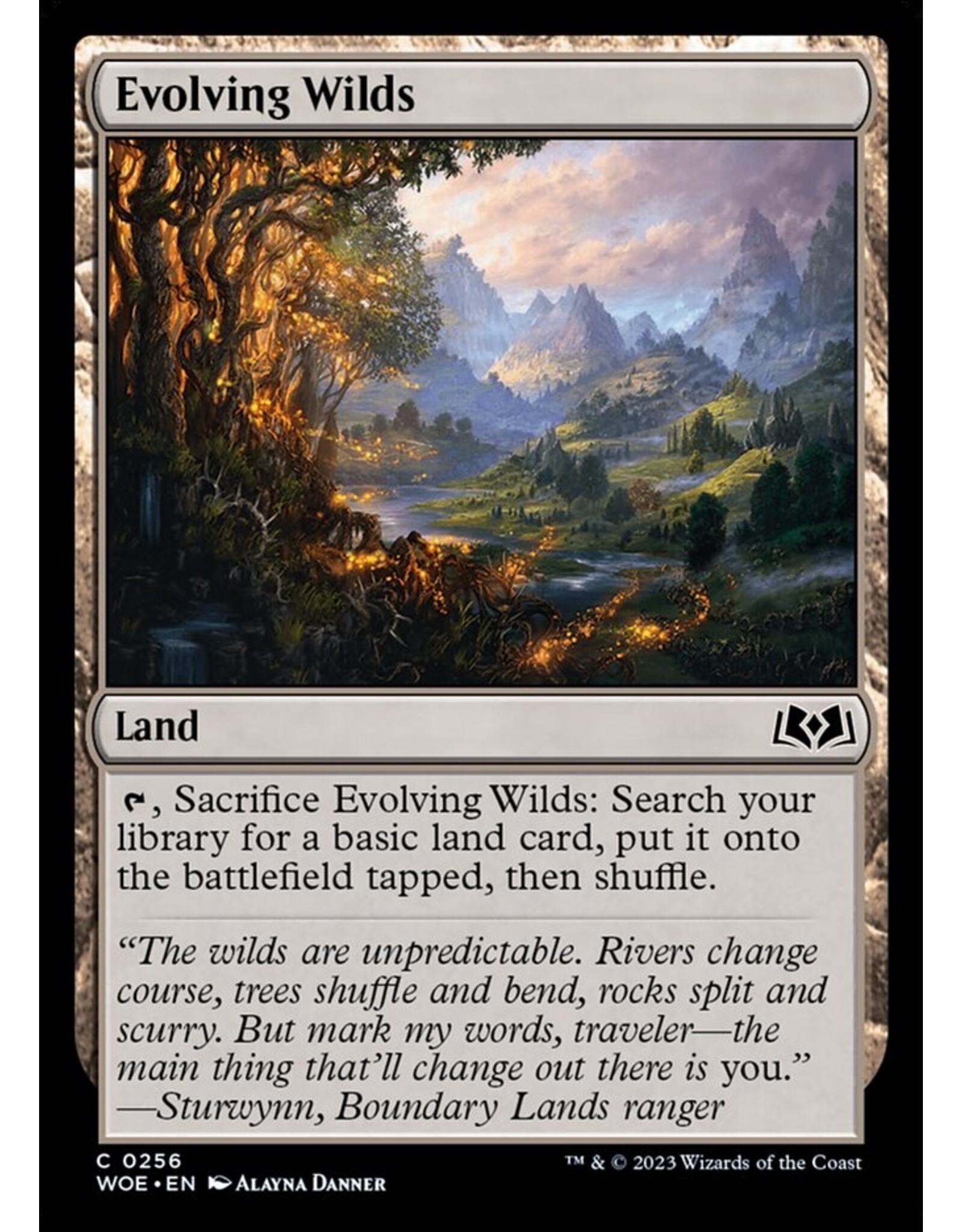 Magic Evolving Wilds  (WOE)