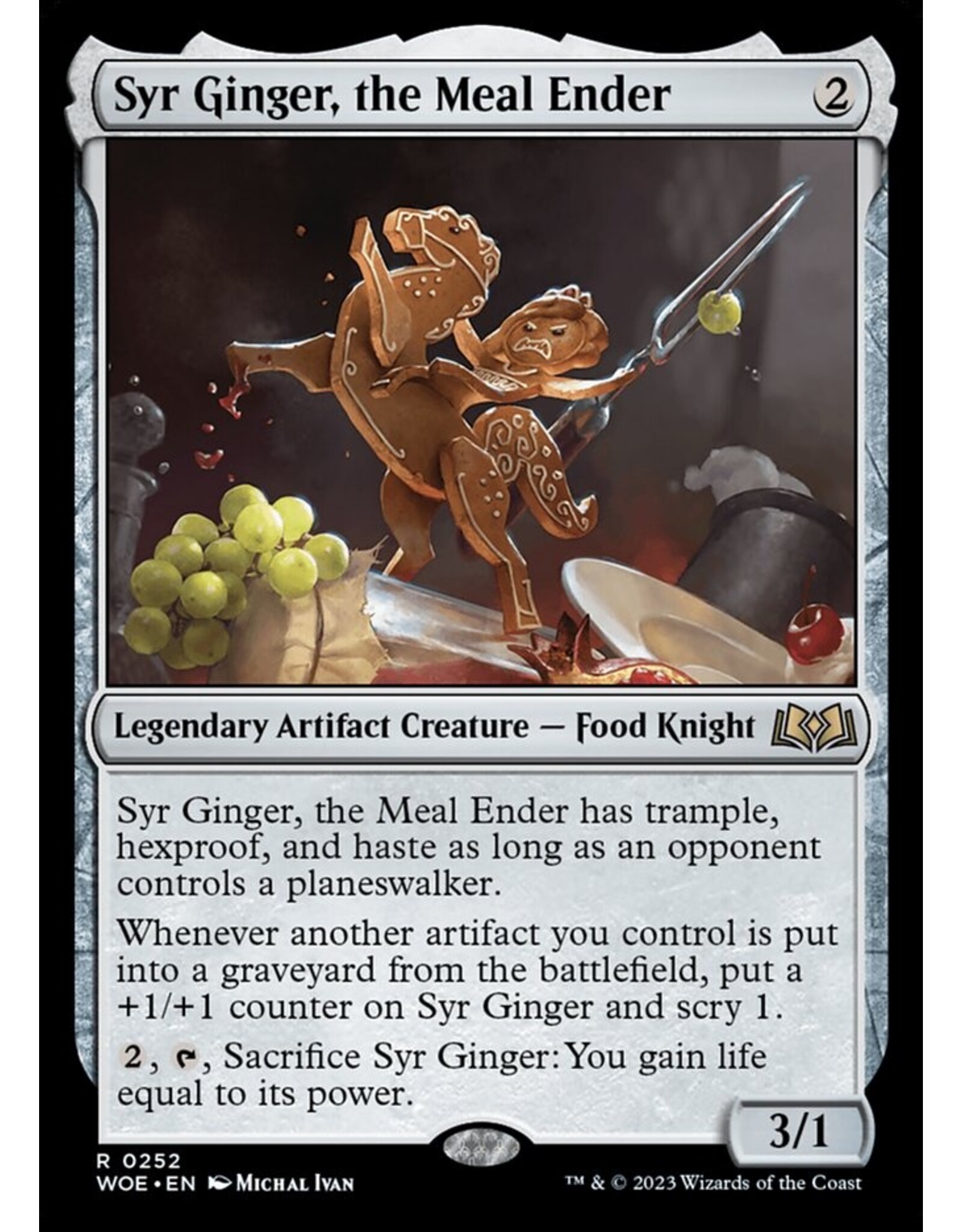 Magic Syr Ginger, the Meal Ender  (WOE)