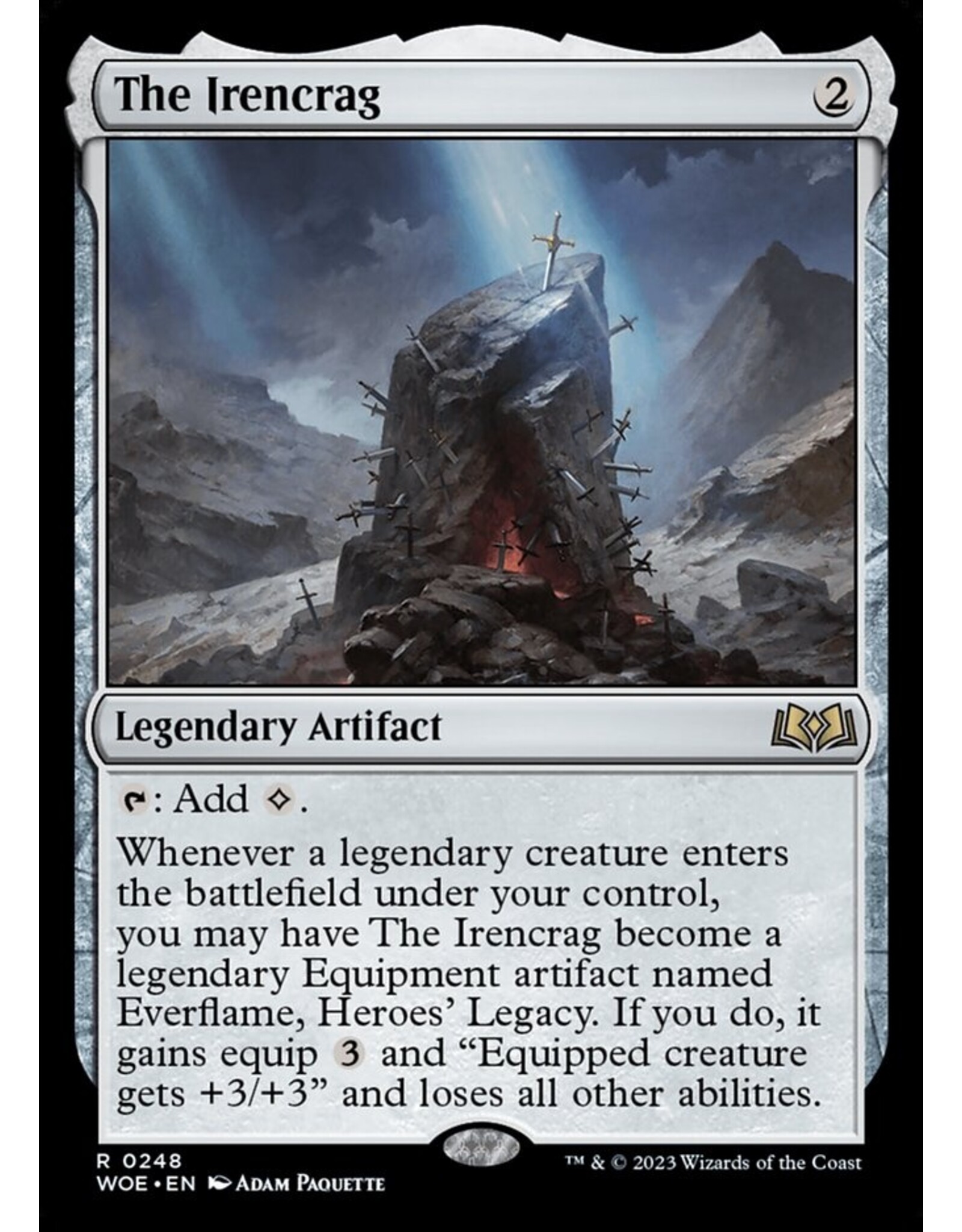 Magic The Irencrag  (WOE)