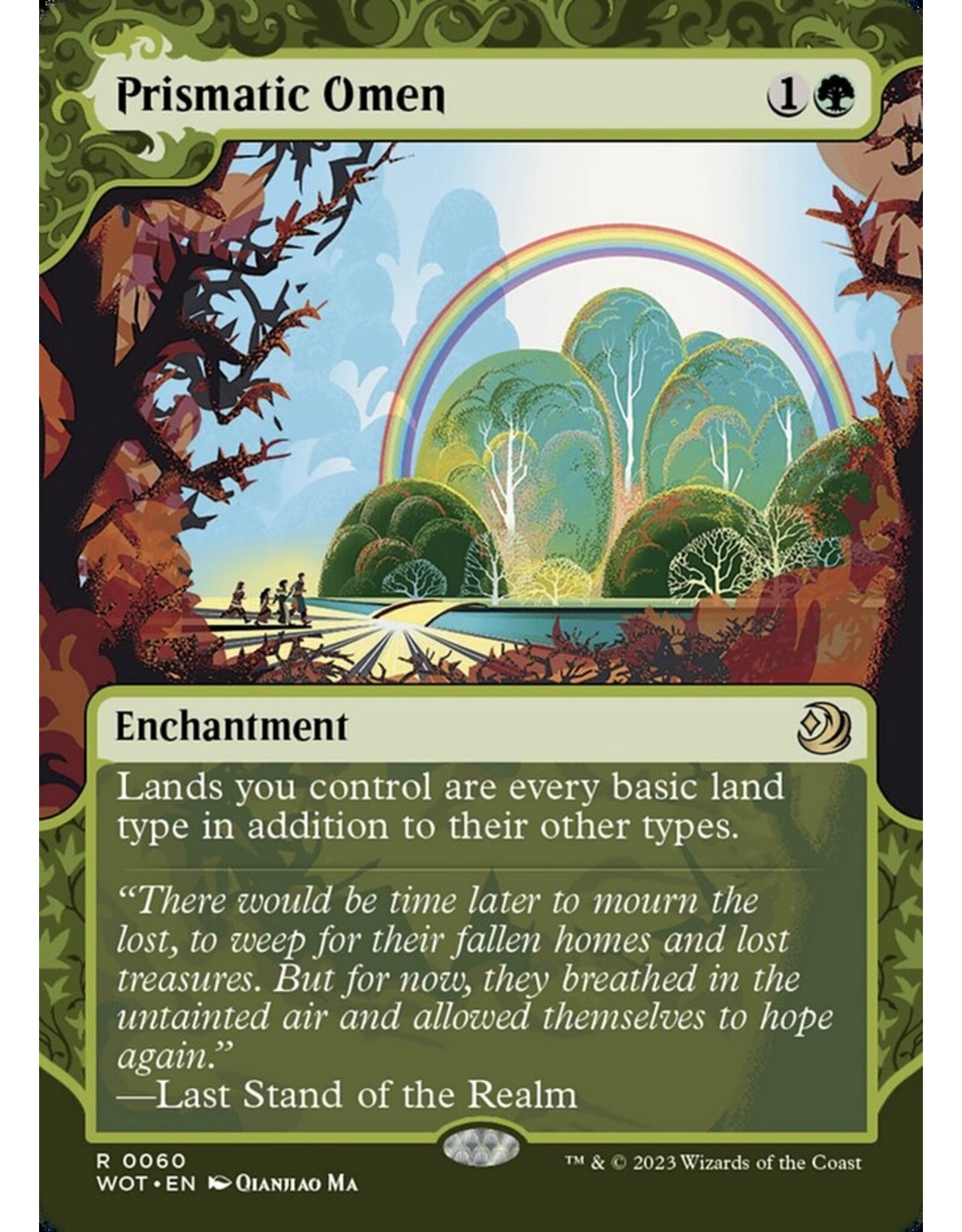 Magic Prismatic Omen  (WOT)
