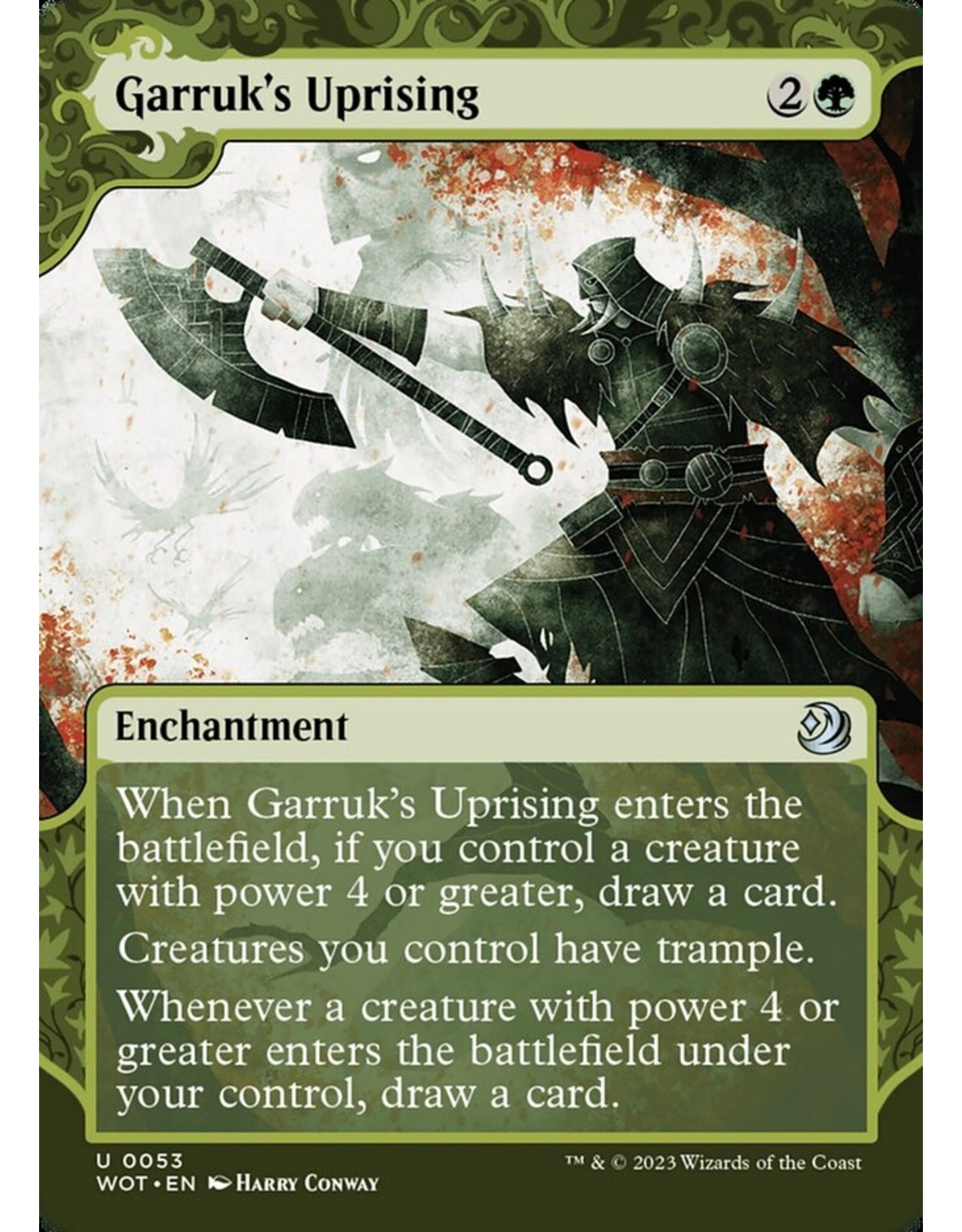 Magic Garruk's Uprising  (WOT)