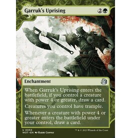 Magic Garruk's Uprising  (WOT)