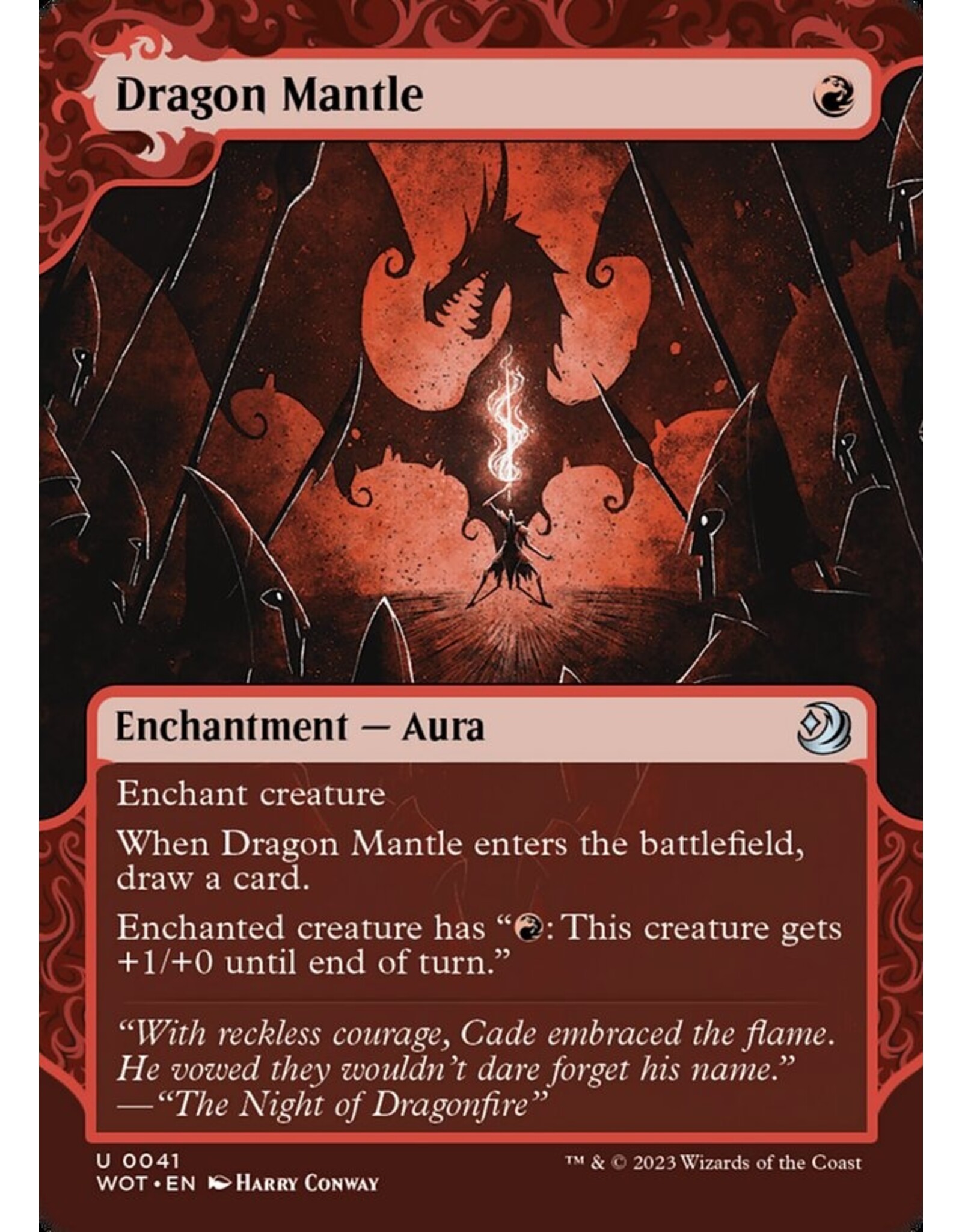 Magic Dragon Mantle  (WOT)