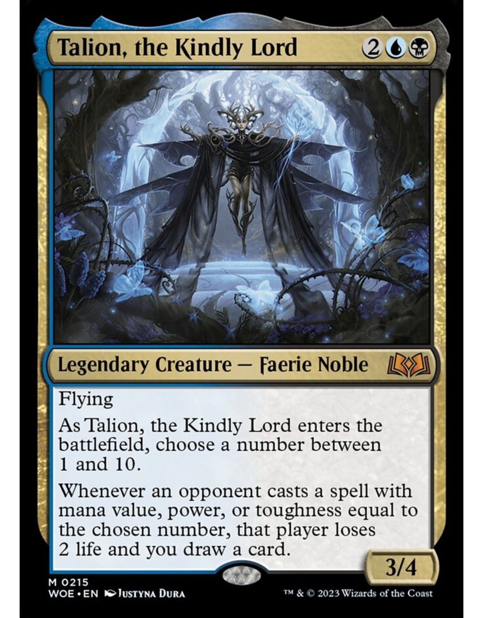 Magic Talion, the Kindly Lord  (WOE)