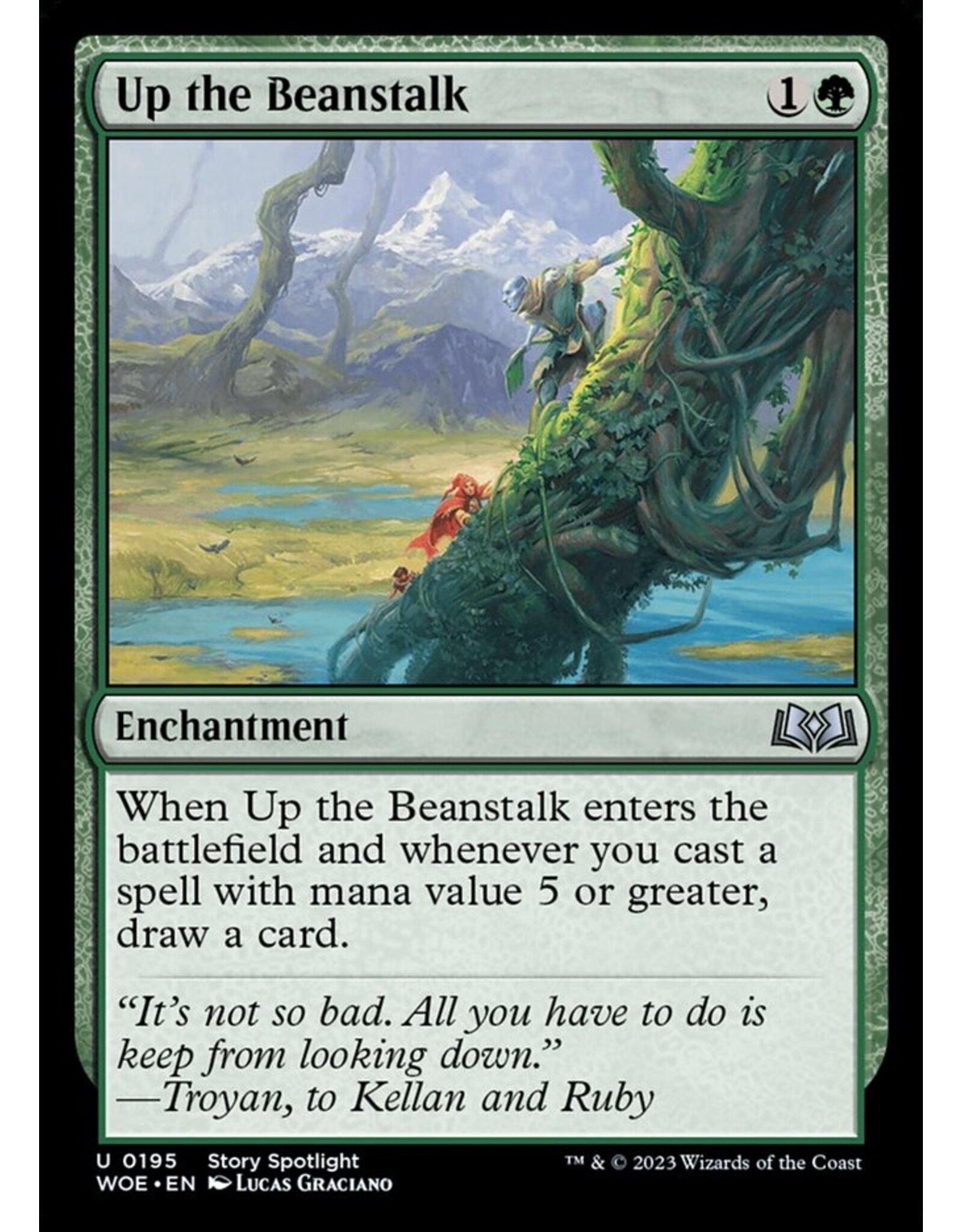 Magic Up the Beanstalk  (WOE)