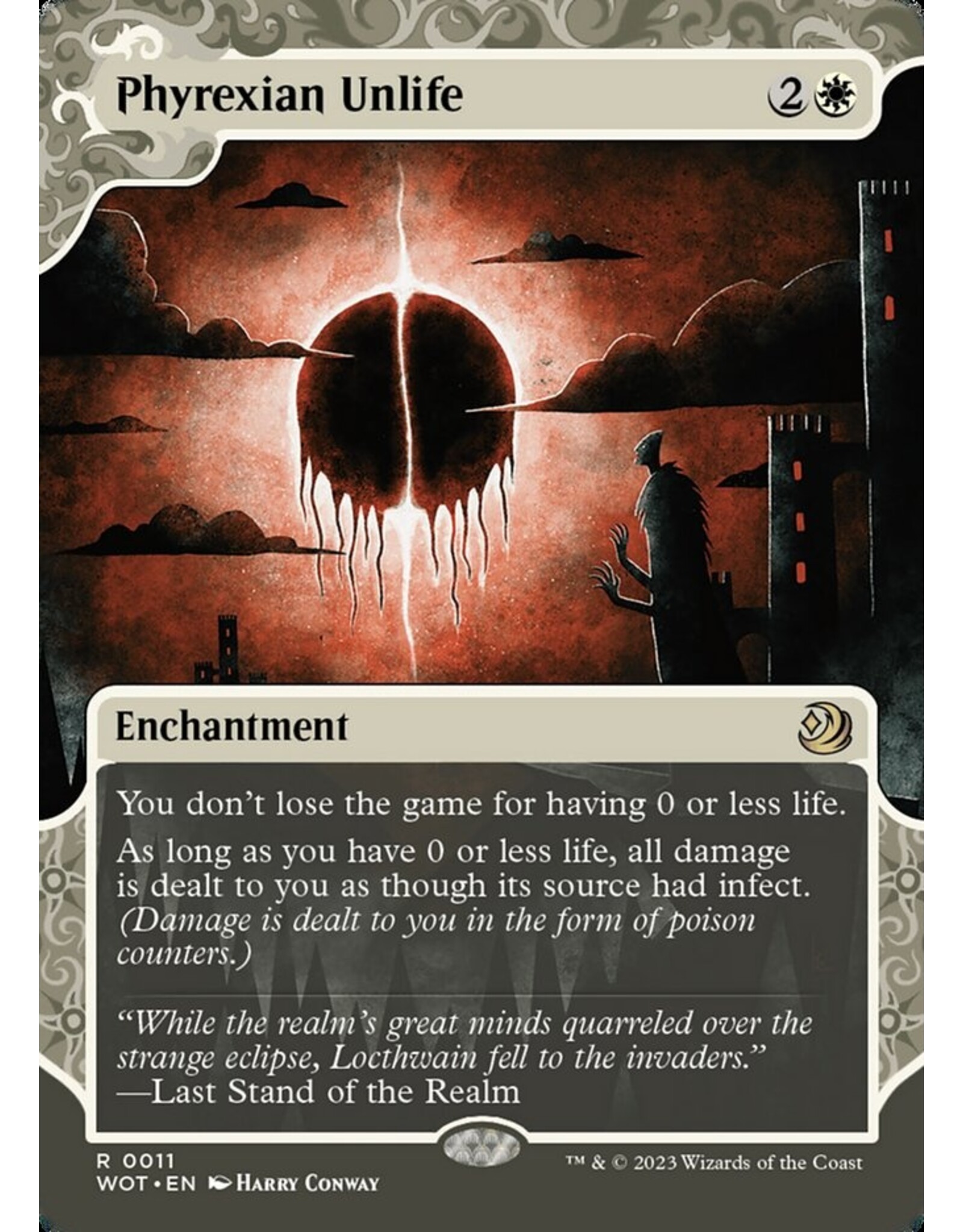 Magic Phyrexian Unlife  (WOT)